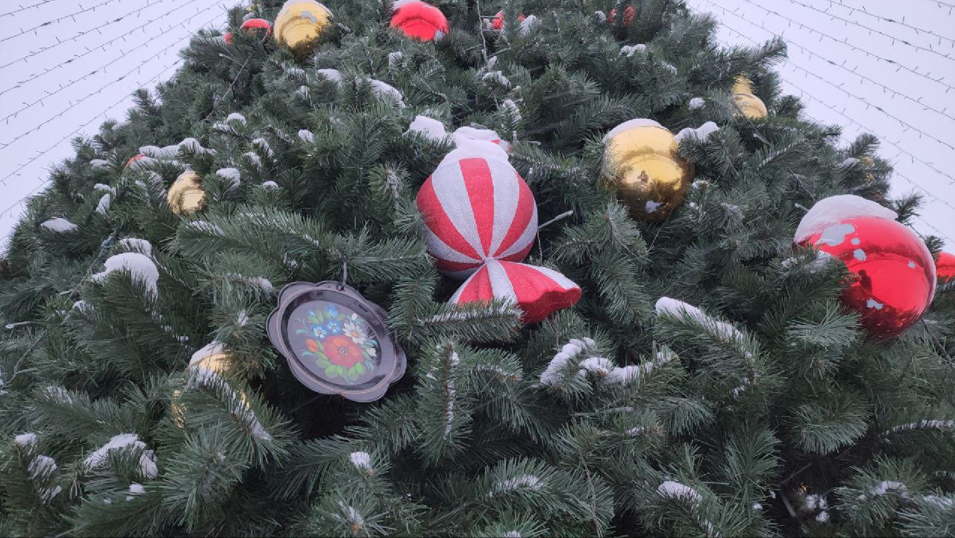 мытищи, Жостово, Фабрика росписи Жостово, Подносы Жостово, ёлка, парк мира,