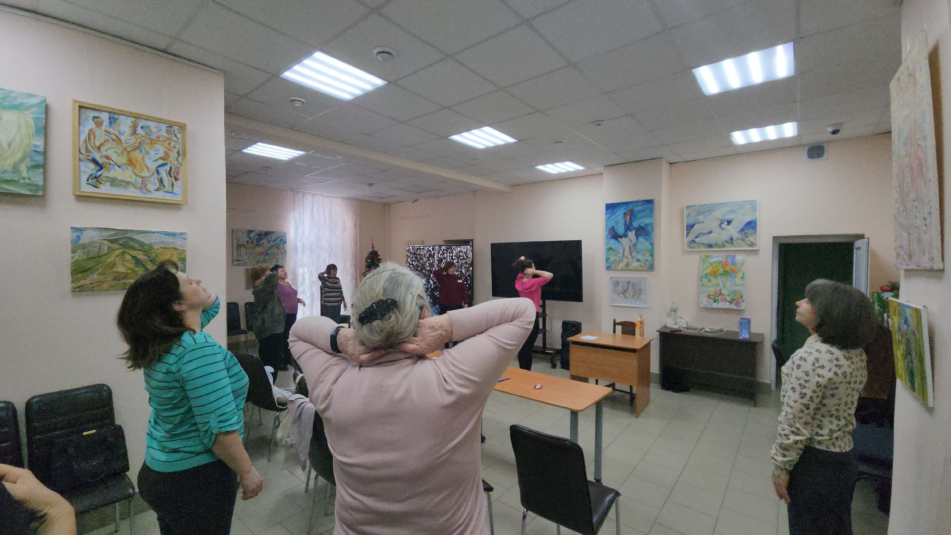 гимнастика, активное долголети, пенсионеры, здоровье, протвино,