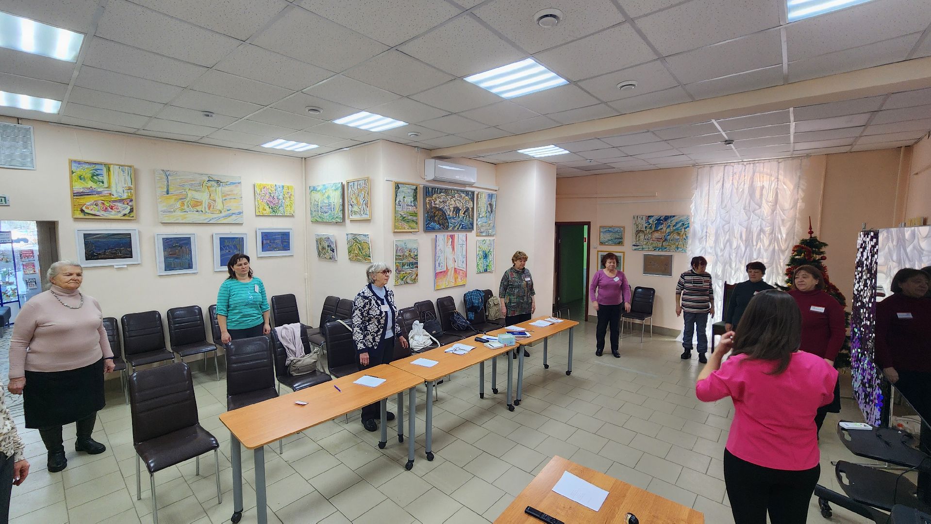 гимнастика, активное долголети, пенсионеры, здоровье, протвино,