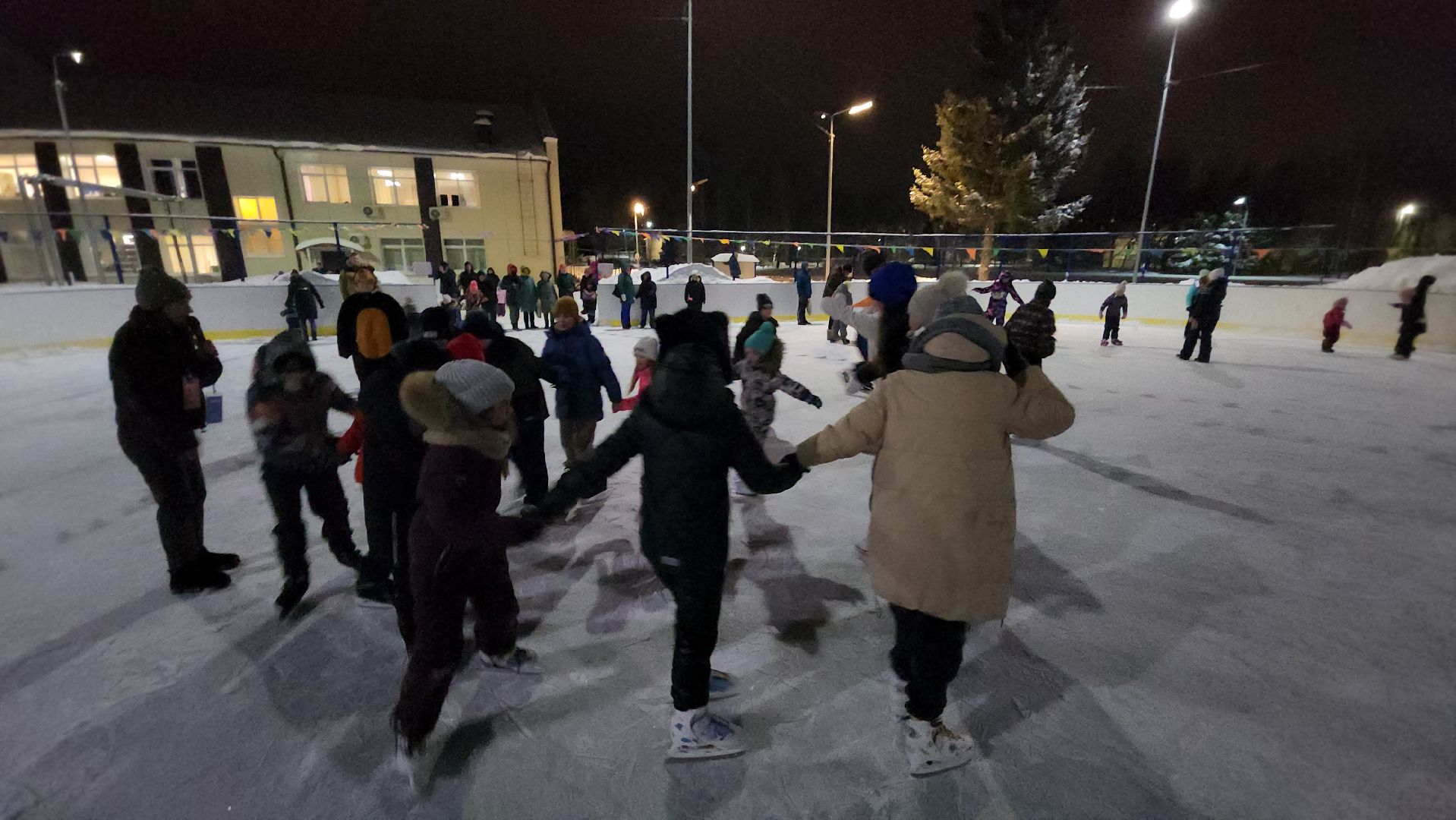 спорт, спорт подмосковья, живу спортом, восход, каток, открытие катка, зима в подмосковье,