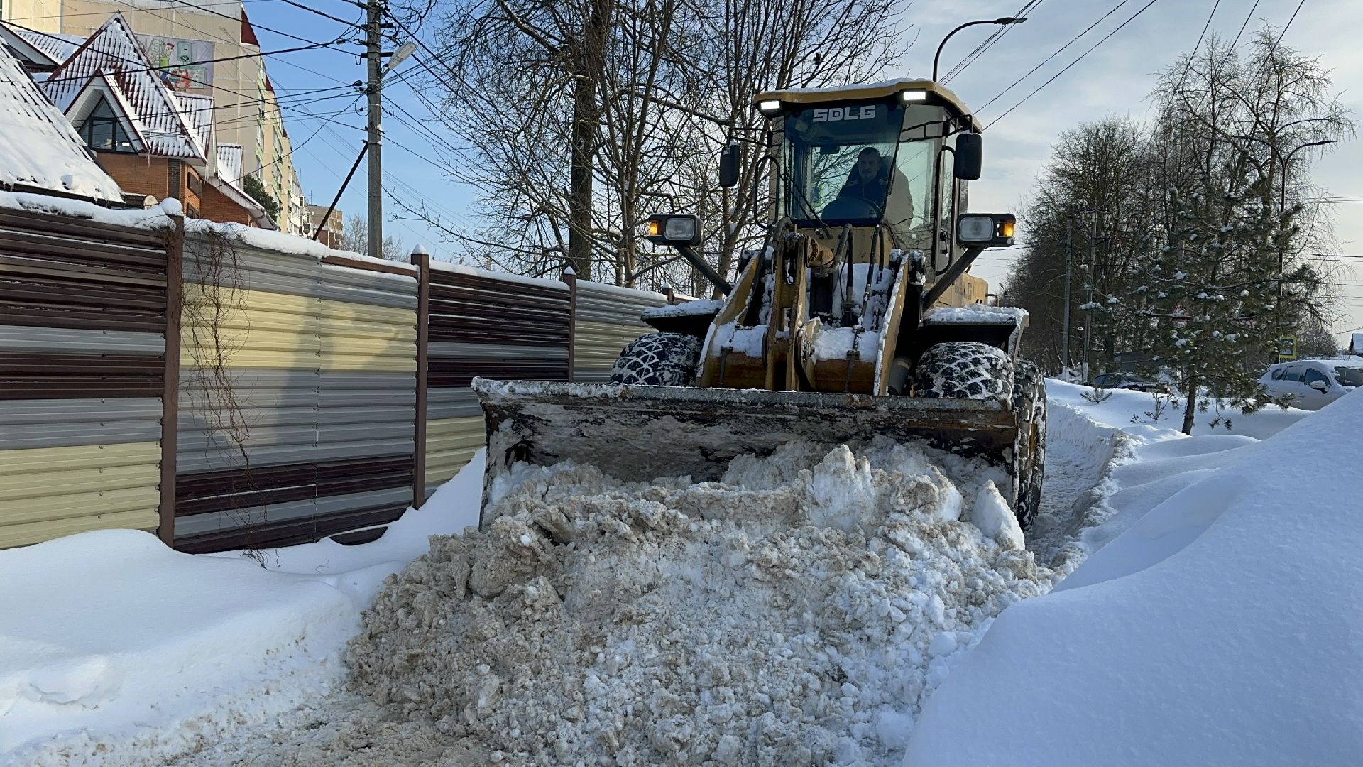 уборка общественных территорий, уборка снега, наро-фоминск,