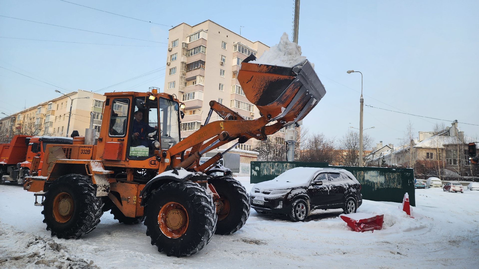 Подмосковье, городской округ пушкинский, Ивантеевка, городское хозяйство ивантеевка, вывоз снега, комунальная техника,