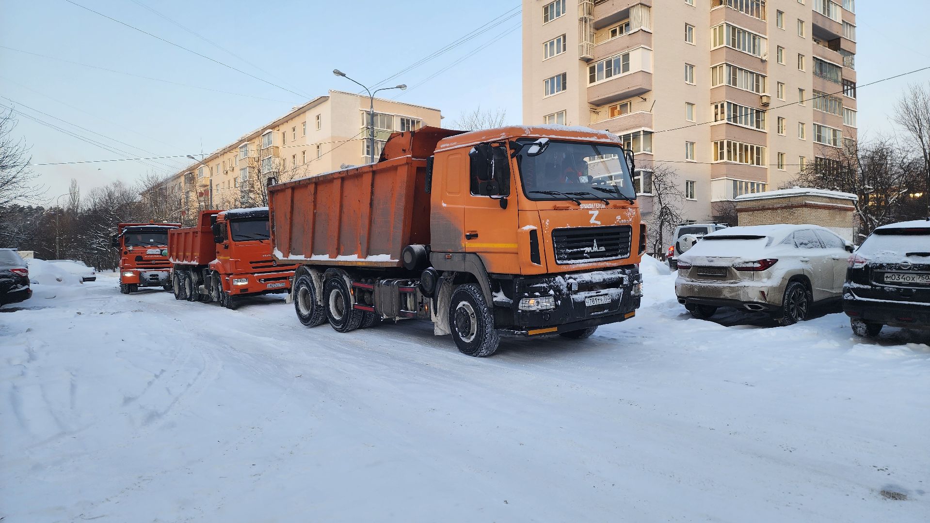 Подмосковье, городской округ пушкинский, Ивантеевка, городское хозяйство ивантеевка, вывоз снега, комунальная техника,