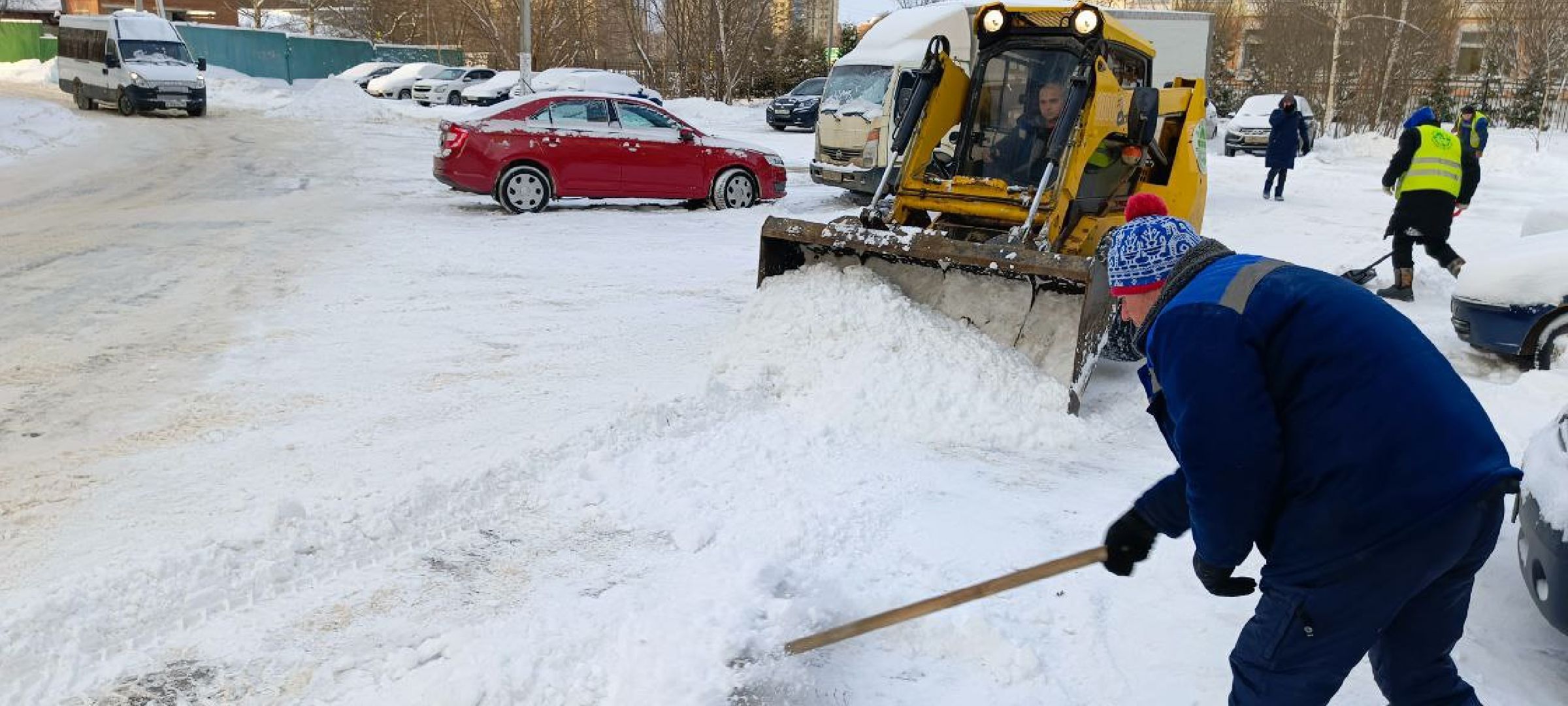 Дмитров, Уборка снега, МинЖКХ,