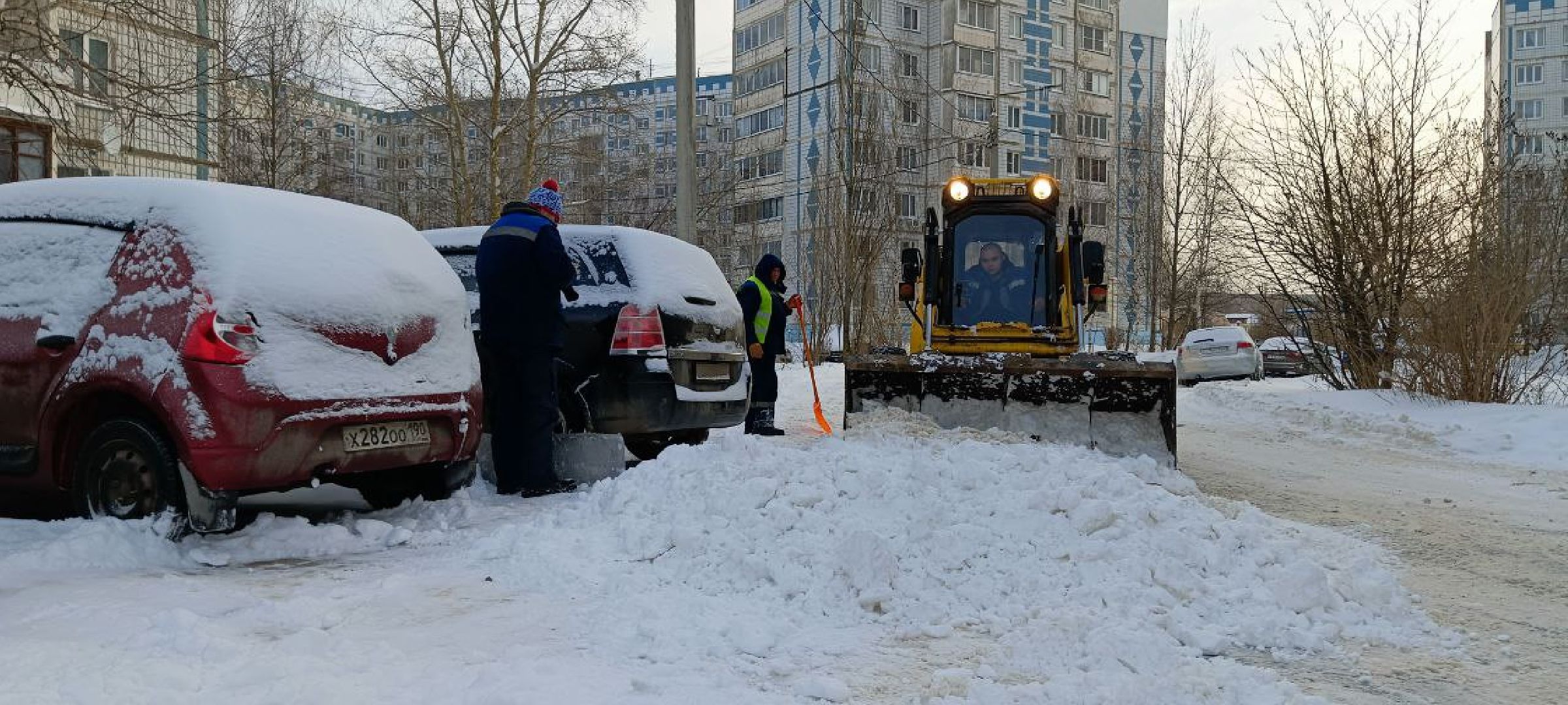 Дмитров, Уборка снега, МинЖКХ,