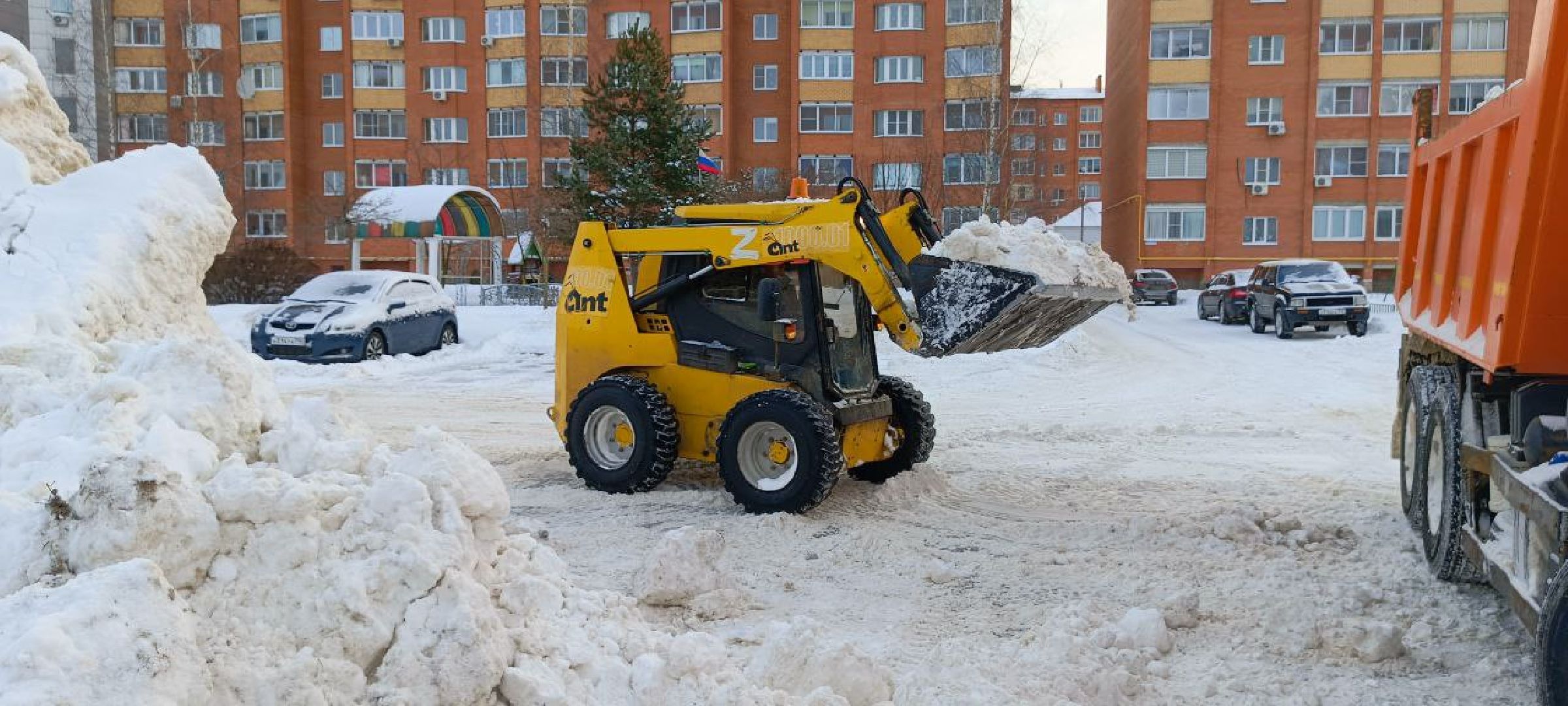 Дмитров, Уборка снега, МинЖКХ,
