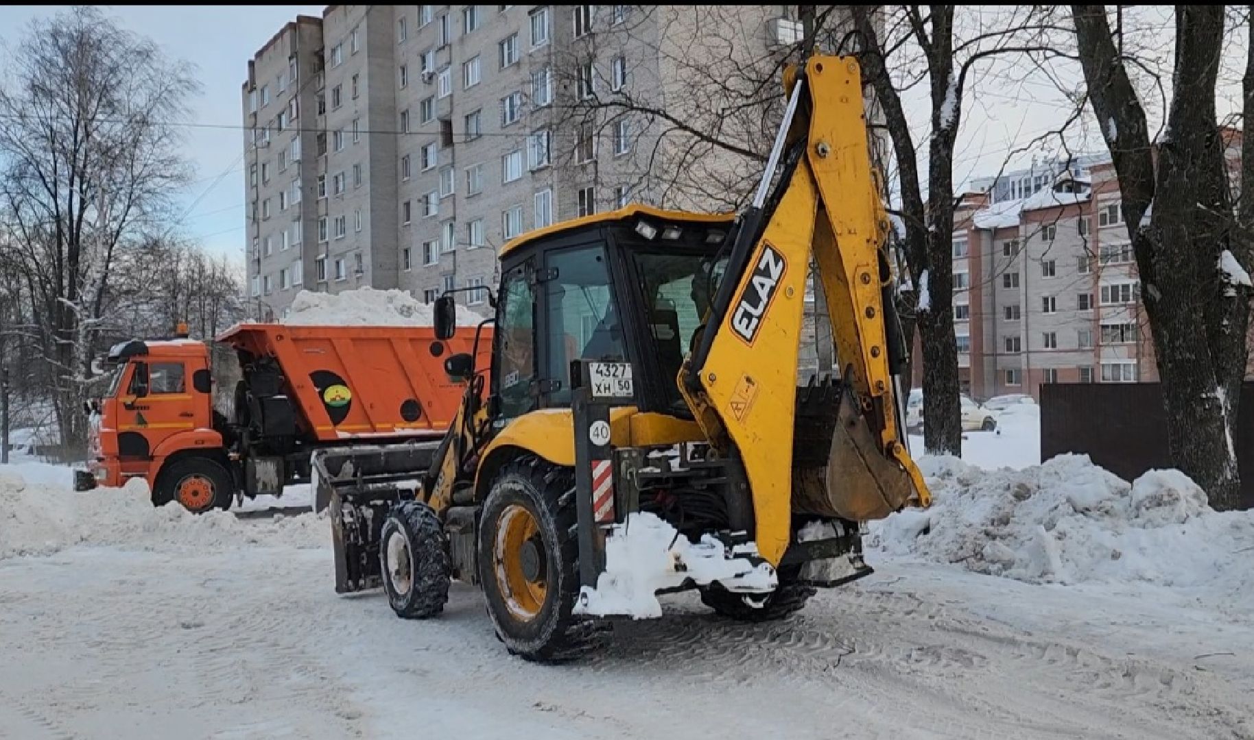 красноармейск, г.о. пушкинский, жкх подмосковья, уборка снега,