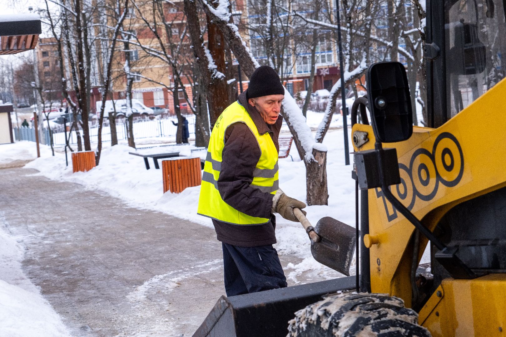 жкх, уборка, лыткарино, черная метель,
