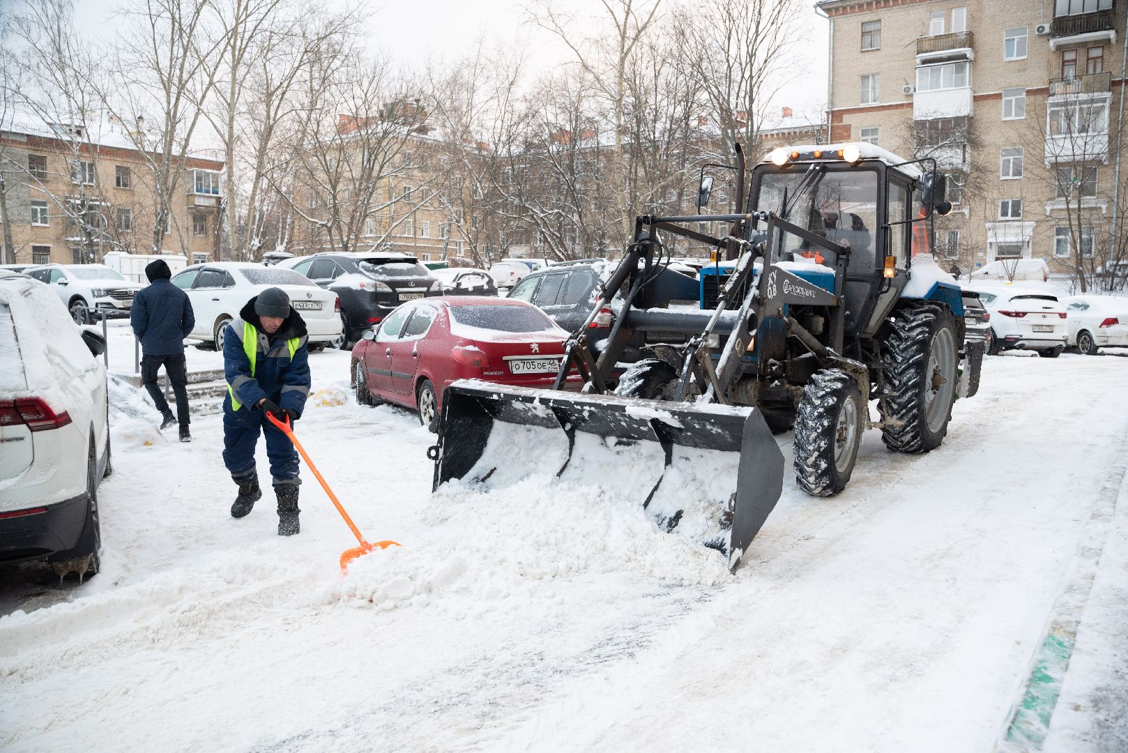 жкх, уборка, лыткарино, черная метель,