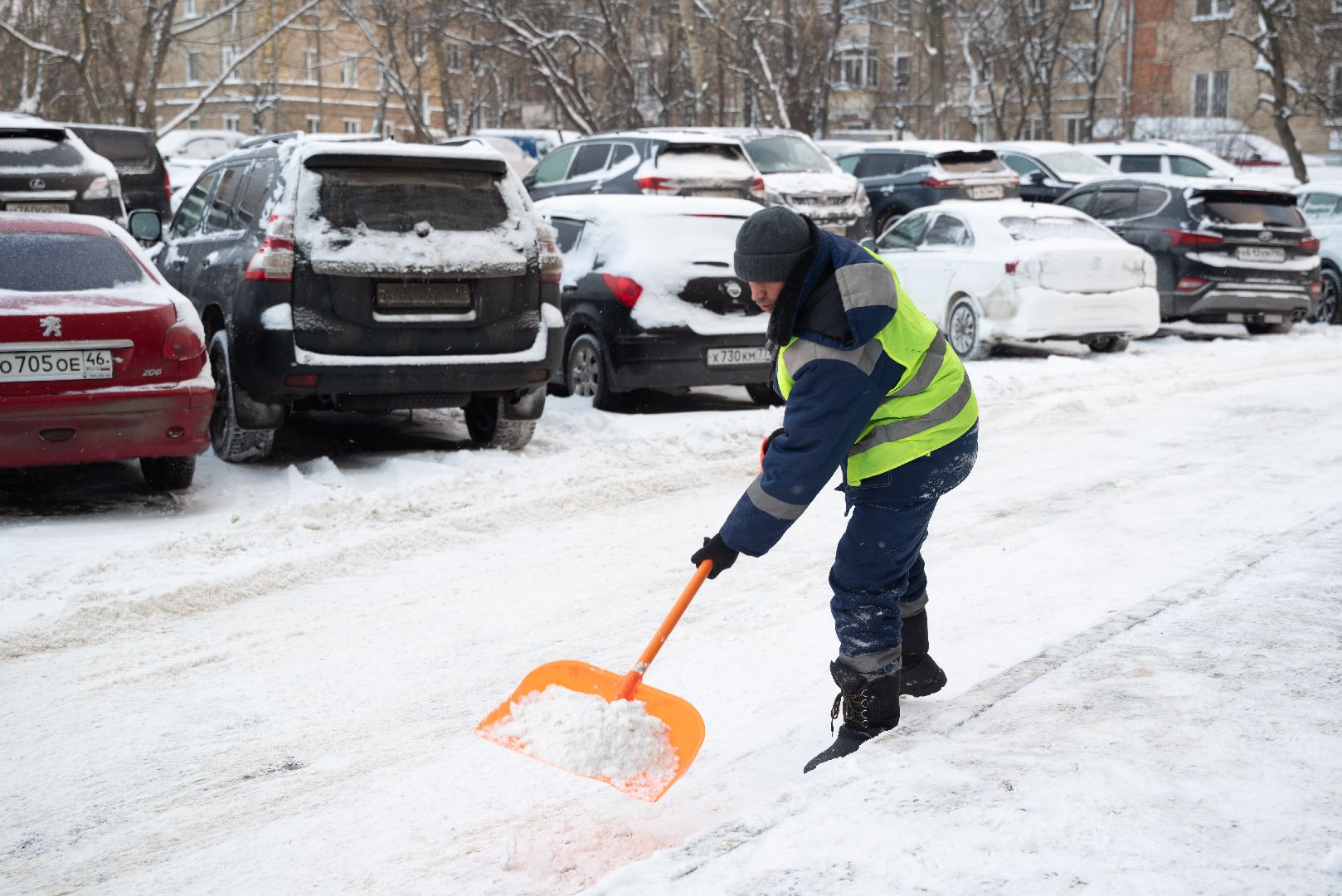 жкх, уборка, лыткарино, черная метель,