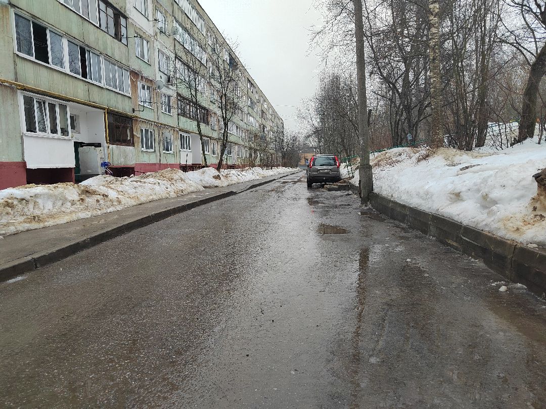 Пушкино, Пушкинский, Правдинский, Весна в Подмосковье, благоустройство, управляющая компания, уборка снега,
