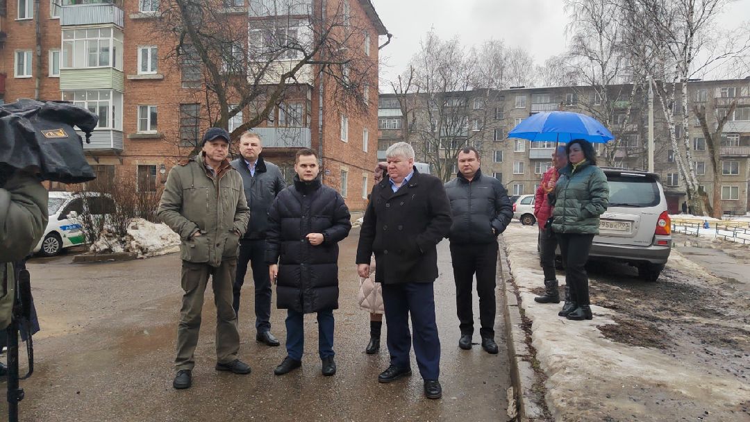 Пушкино, Пушкинский, Правдинский, Весна в Подмосковье, благоустройство, управляющая компания, уборка снега,