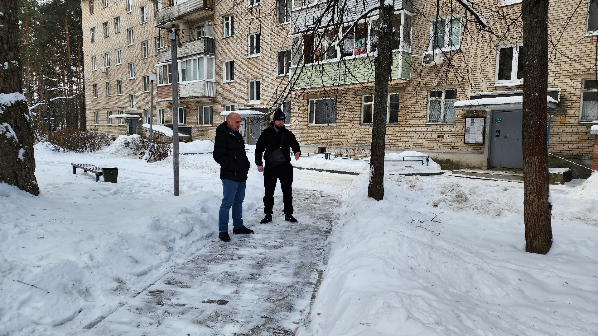 протвино, благоустойство, вывоз снега, снегопад, уборка дворов,