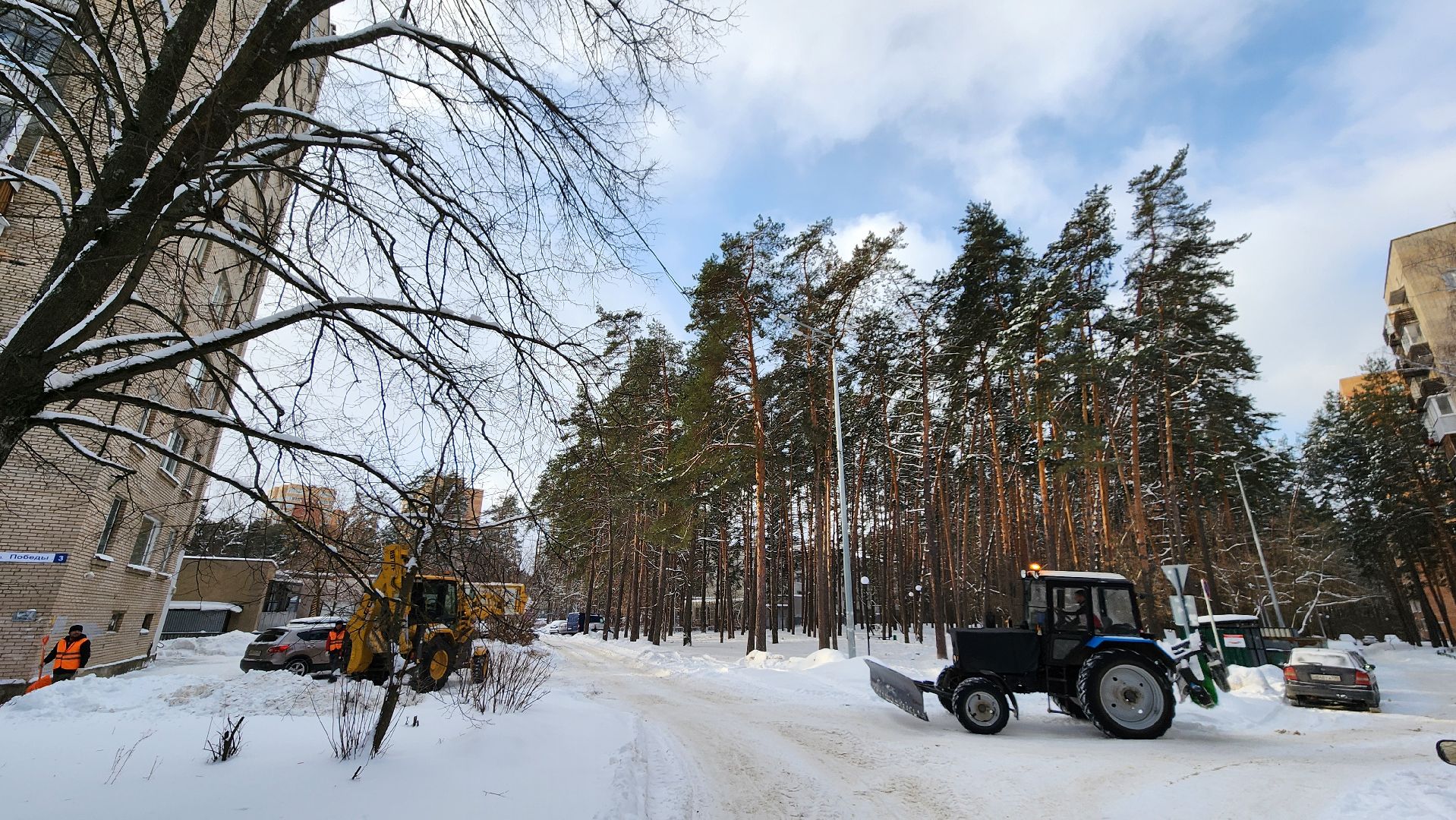 черная метель, снег, уборка, коммунальные службы, протвино,