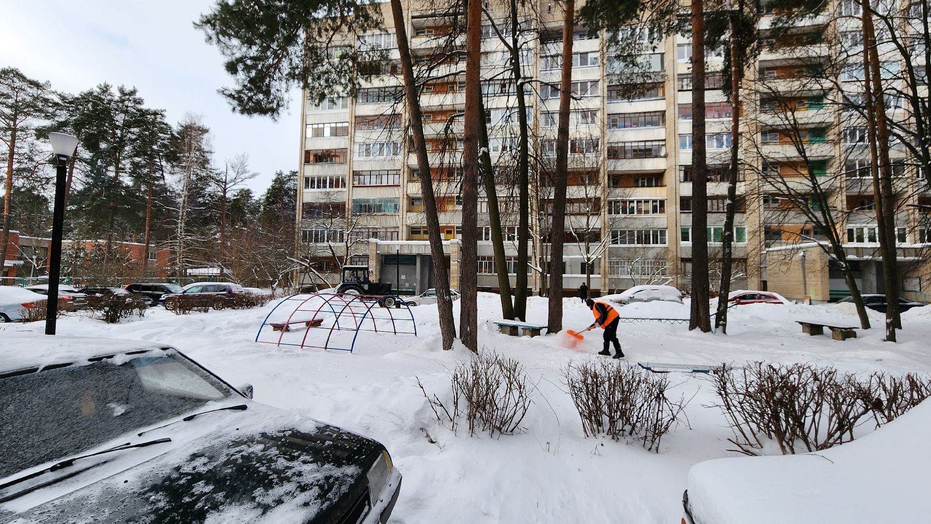 черная метель, снег, уборка, коммунальные службы, протвино,