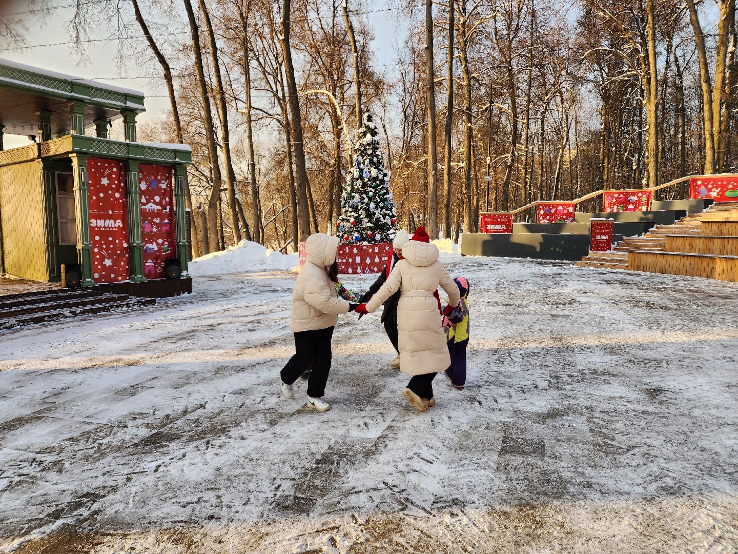 раменское, культура, раменский городской парк, праздничная программа для детей, Старый новый год,