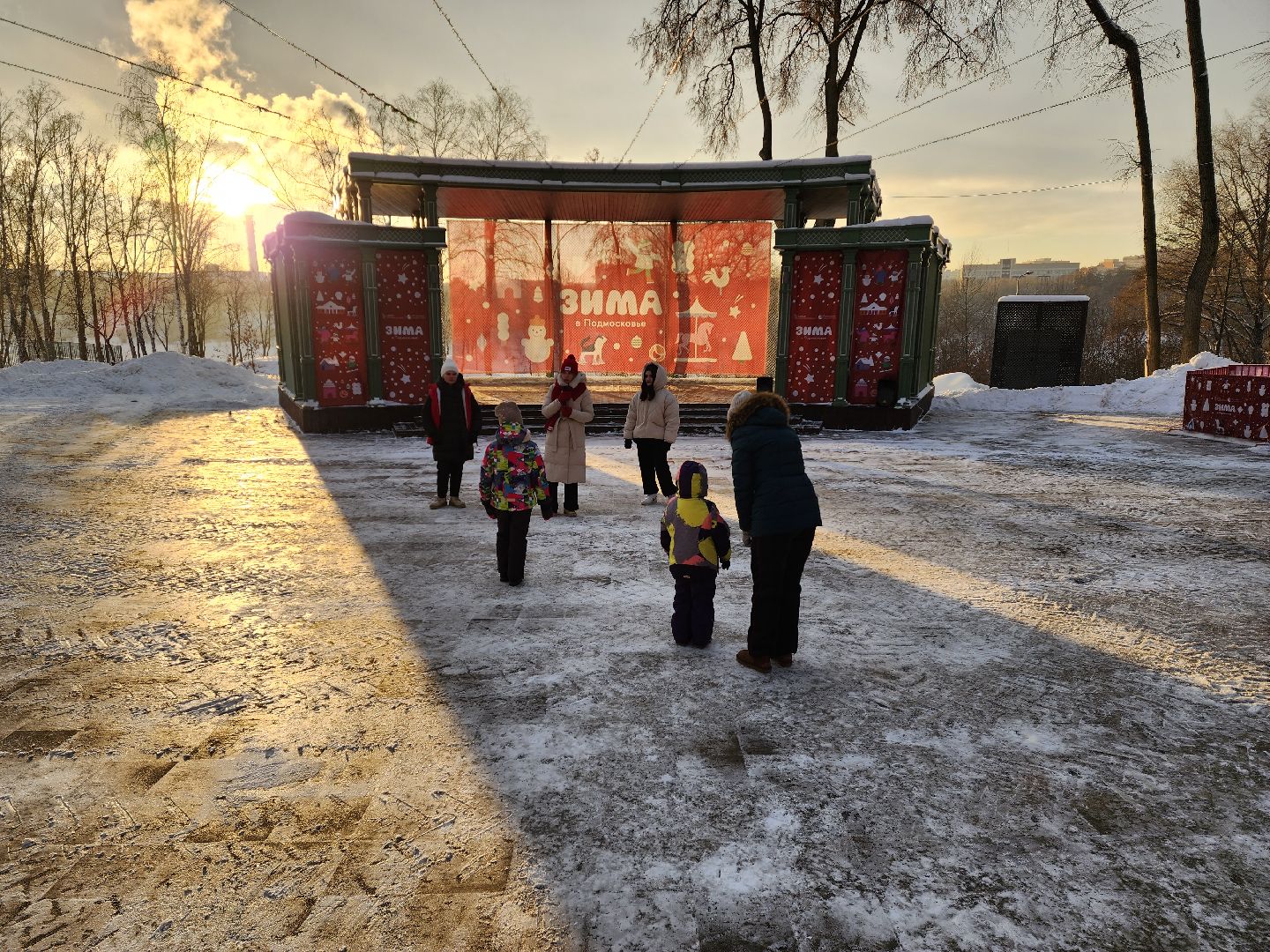 раменское, культура, раменский городской парк, праздничная программа для детей, Старый новый год,