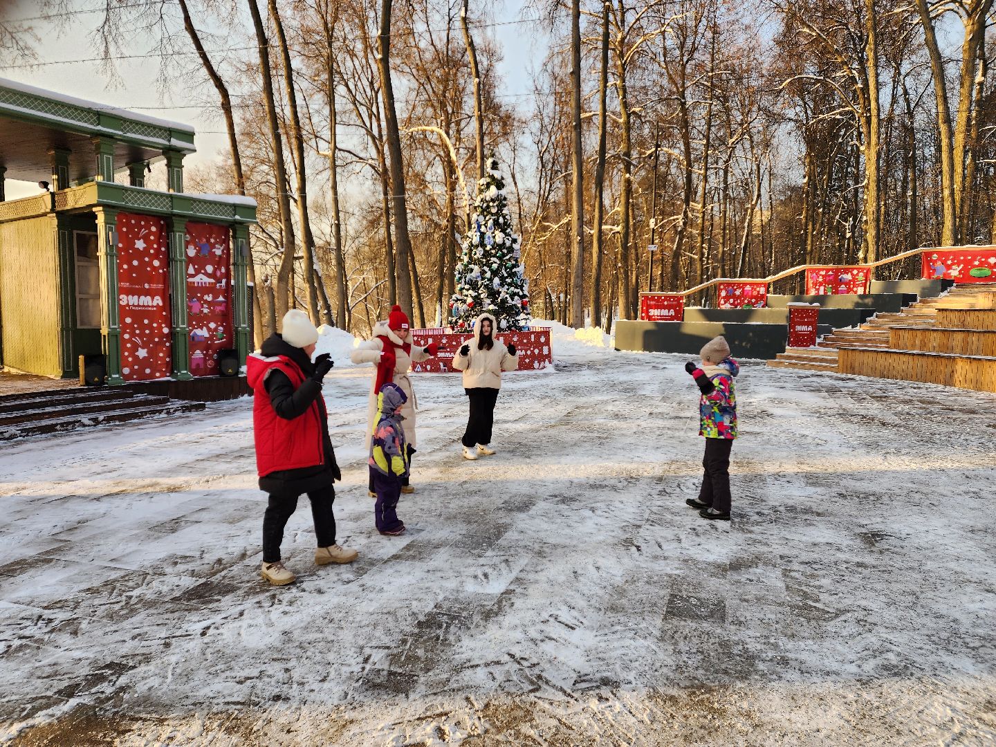 раменское, культура, раменский городской парк, праздничная программа для детей, Старый новый год,
