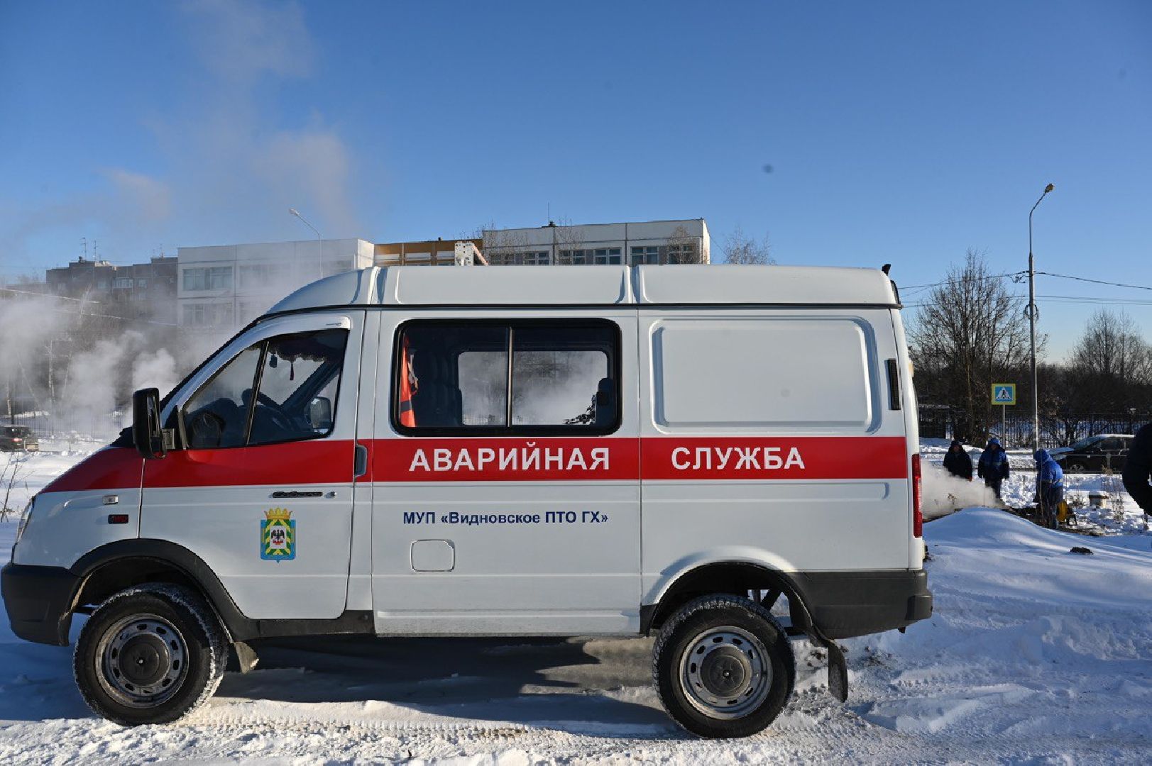 авария, авария в котельной, теплосети, теплотрасса, ленинский окргуг,