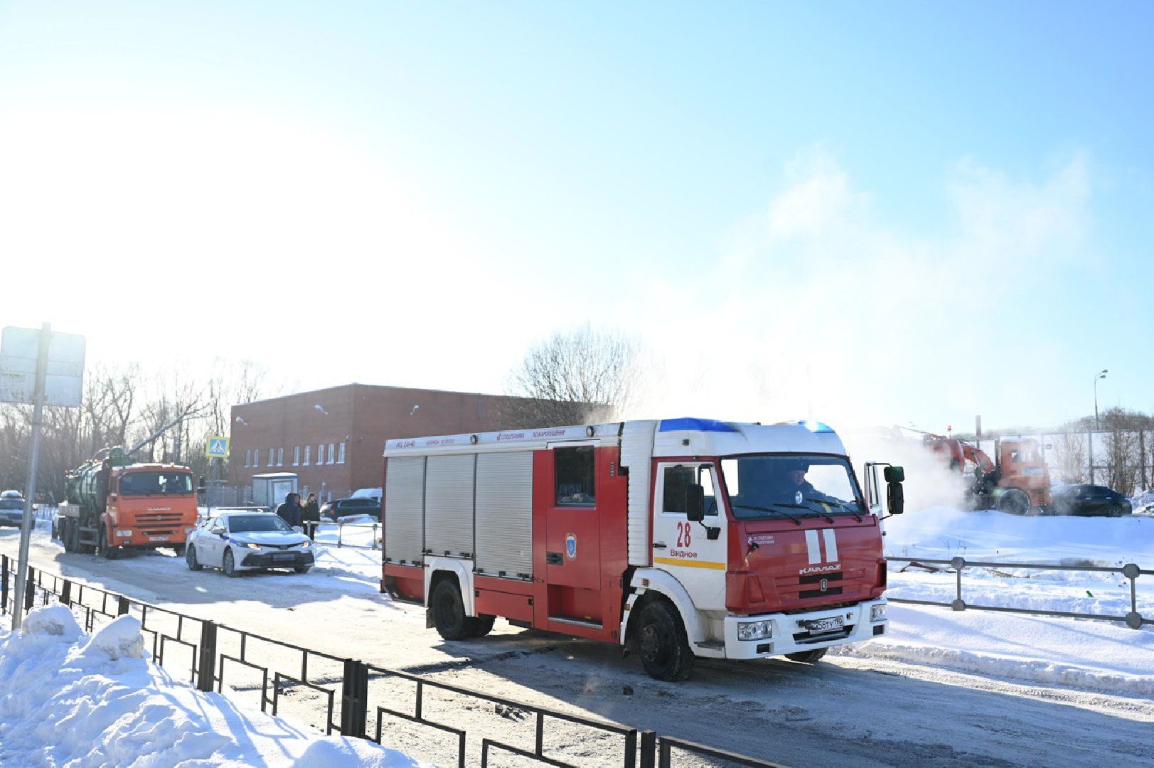 авария, авария в котельной, теплосети, теплотрасса, ленинский окргуг,