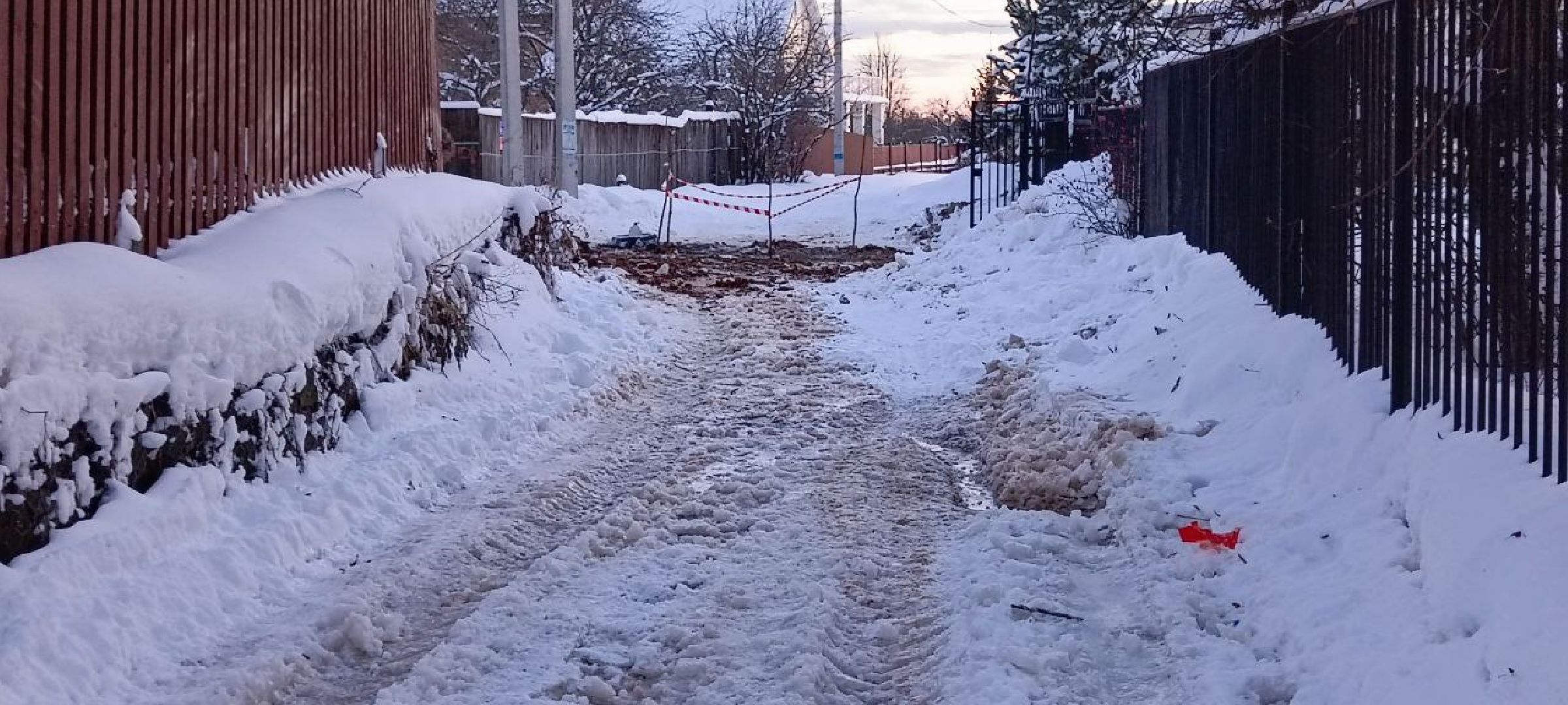 Дмитров, Авария в трубопроводе, Семешки,