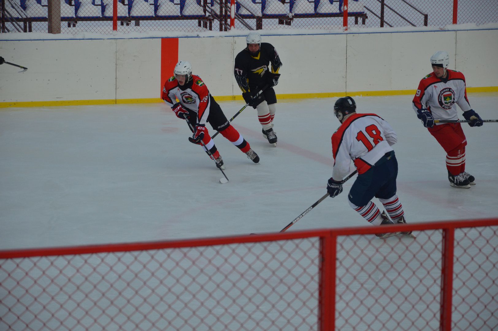 Шатура, спорт подмосковья, хоккей, ночная лига, городской округ спорт, турнир, химик, ястребы, победа, городской округ люди, шайба,