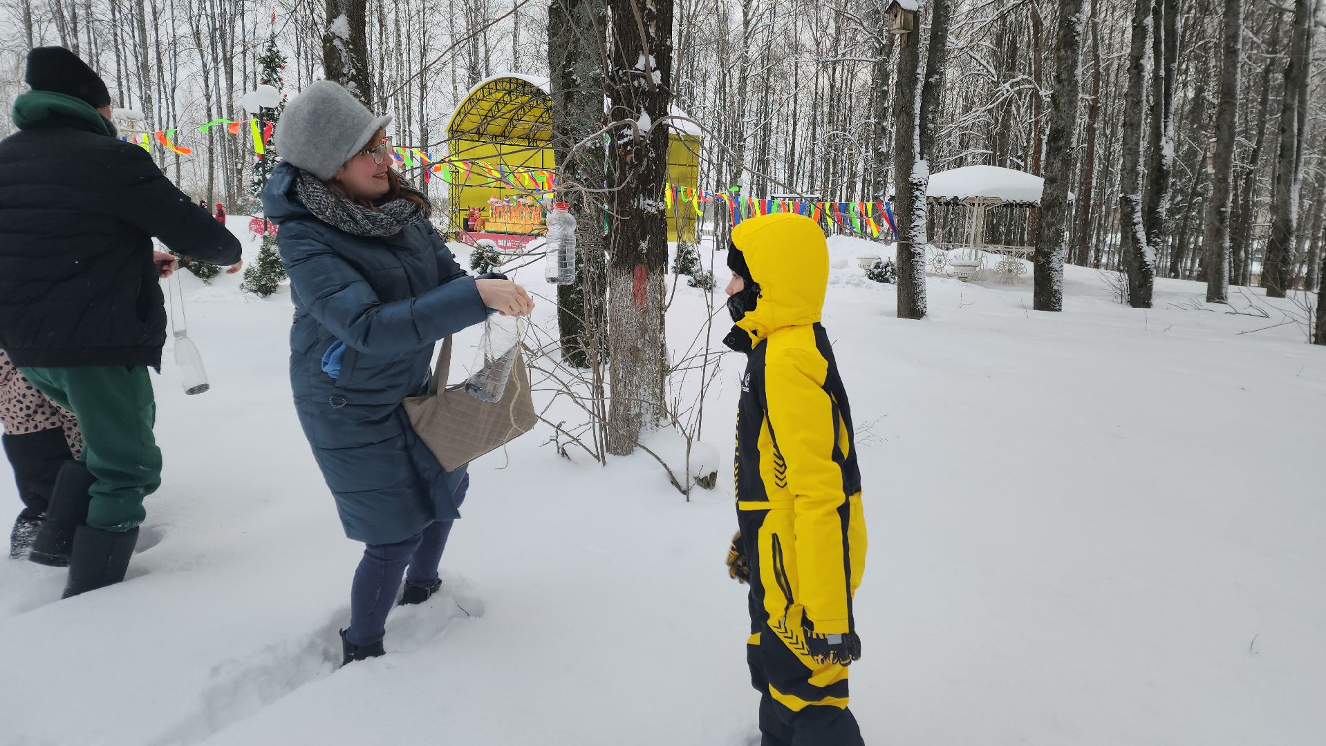 волоколамск, парк, снег, зима в подмосковье, мероприятие, елки, соревнования, конкурсы, мастер класс,