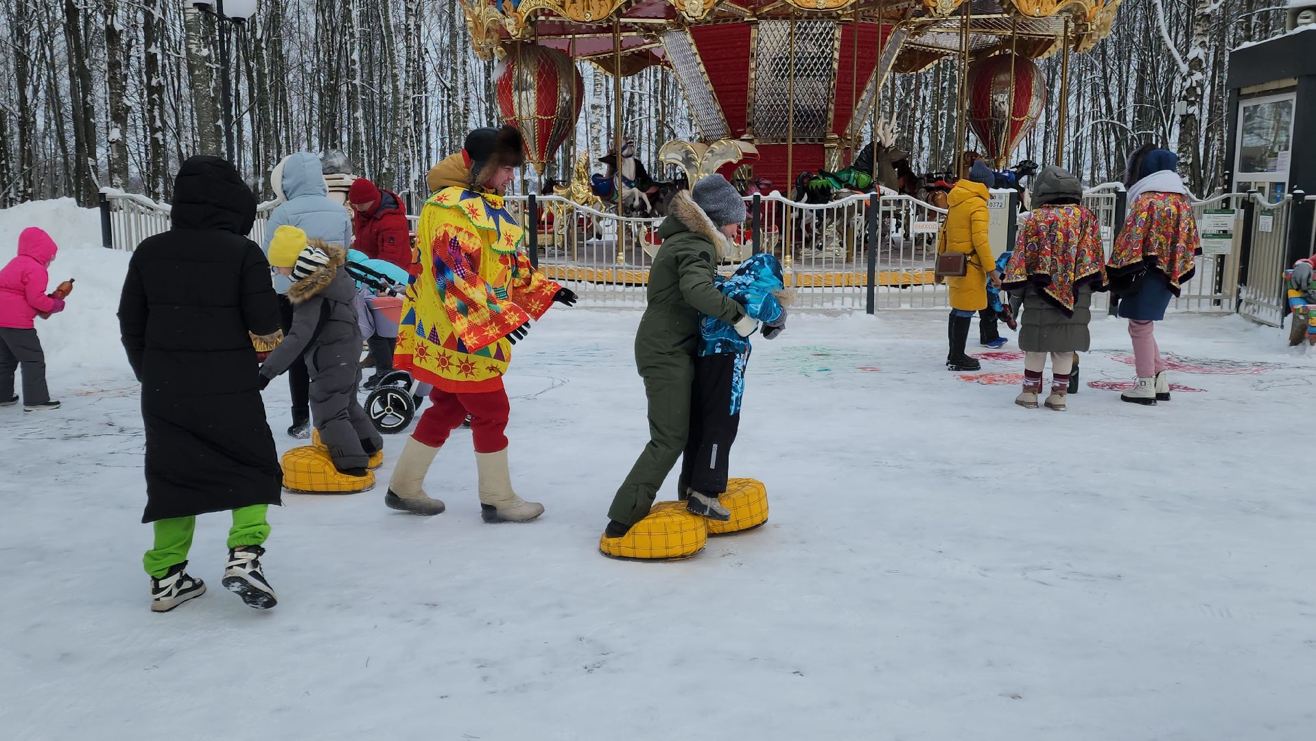 волоколамск, парк, снег, зима в подмосковье, мероприятие, елки, соревнования, конкурсы, мастер класс,