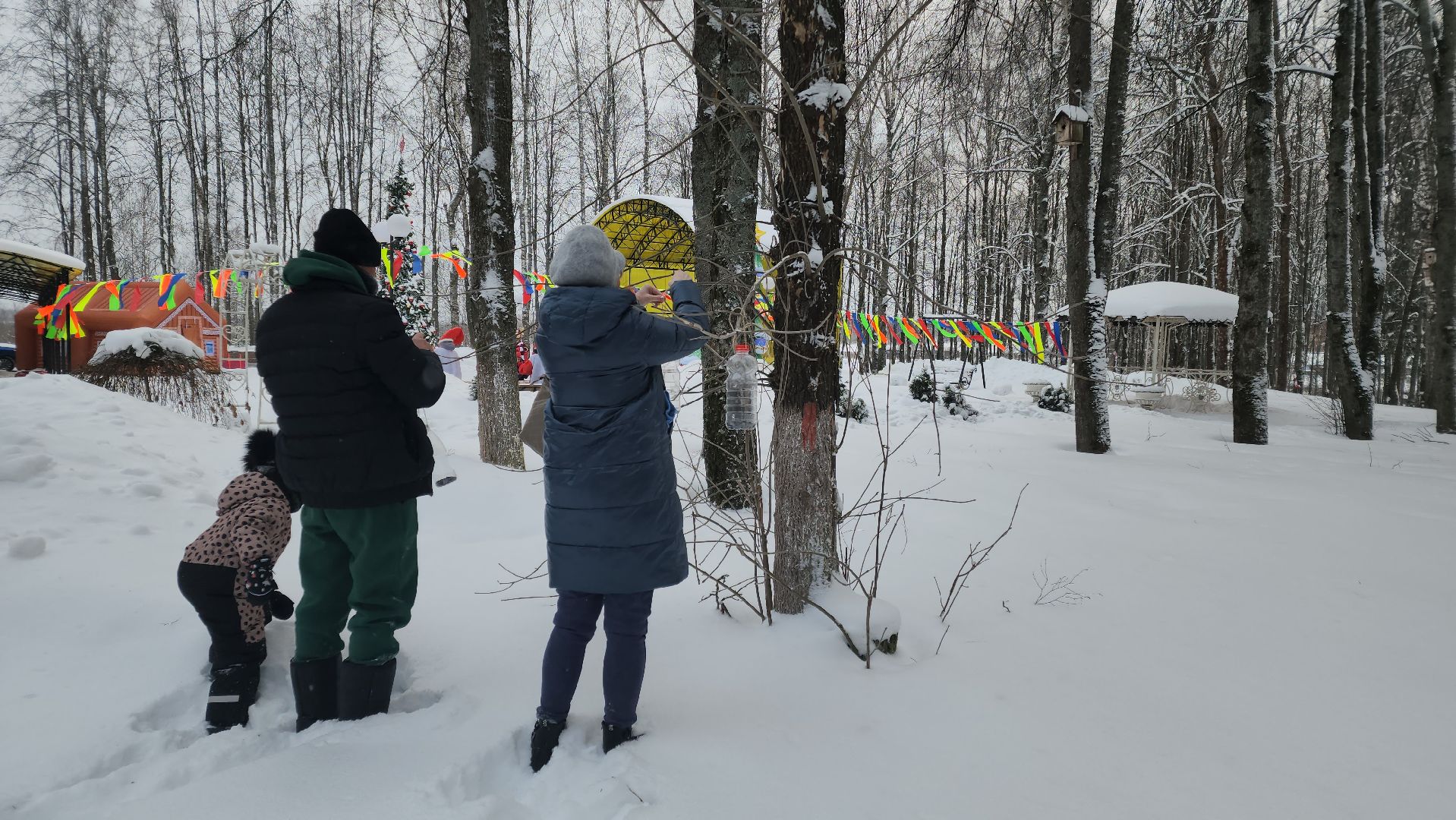 волоколамск, парк, снег, зима в подмосковье, мероприятие, елки, соревнования, конкурсы, мастер класс,