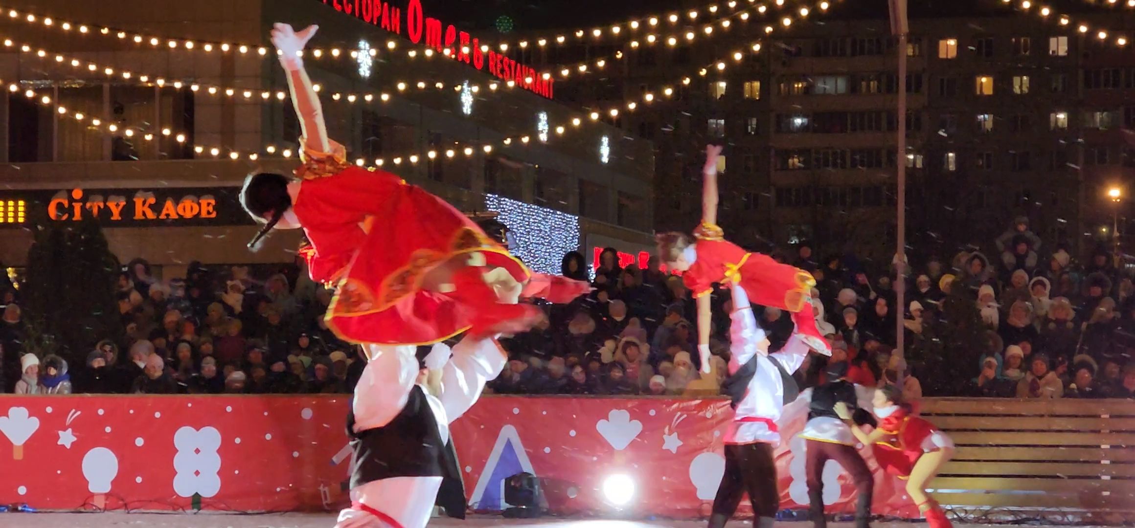 Коломна, зима в подмосковье, ледовое шоу, каток,