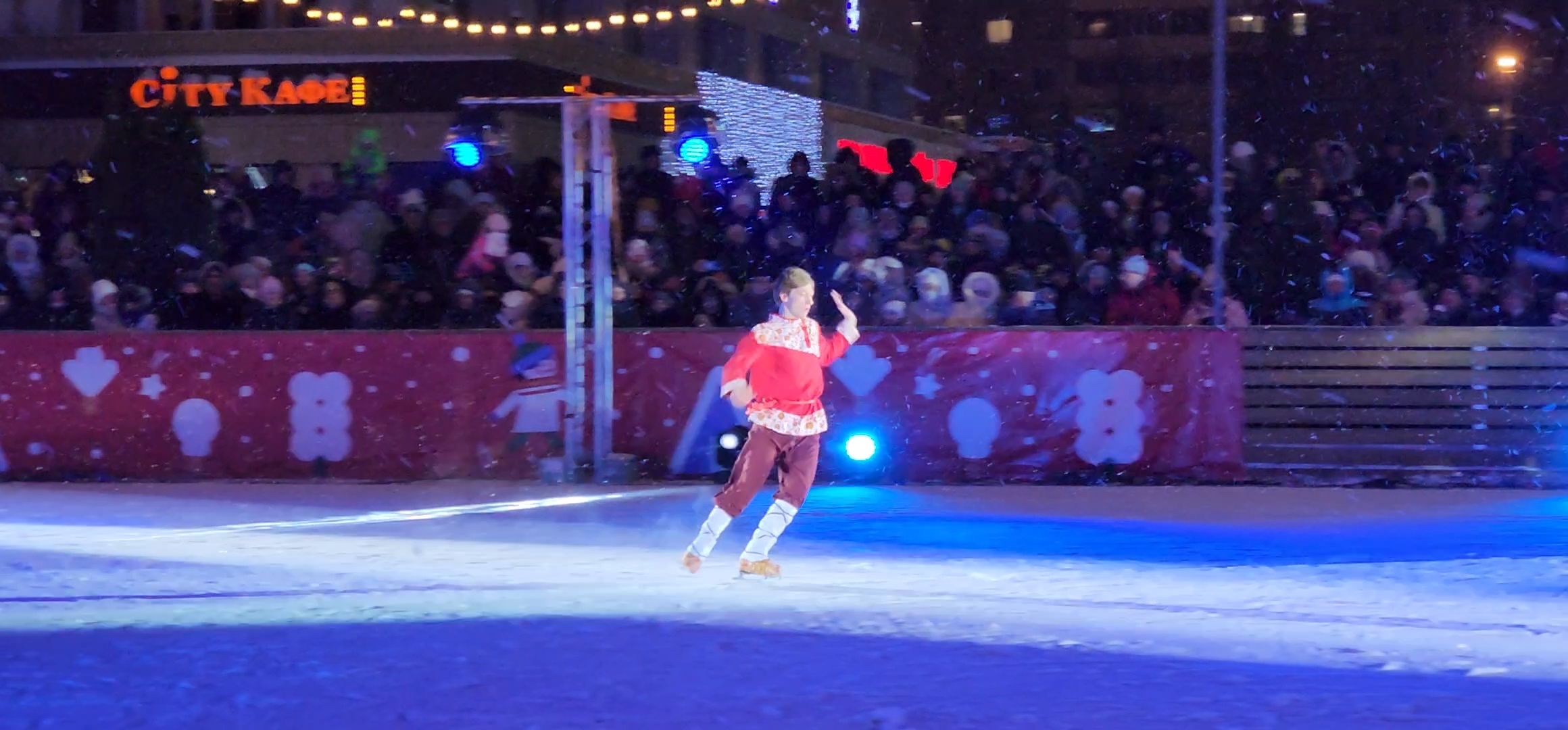 Коломна, зима в подмосковье, ледовое шоу, каток,