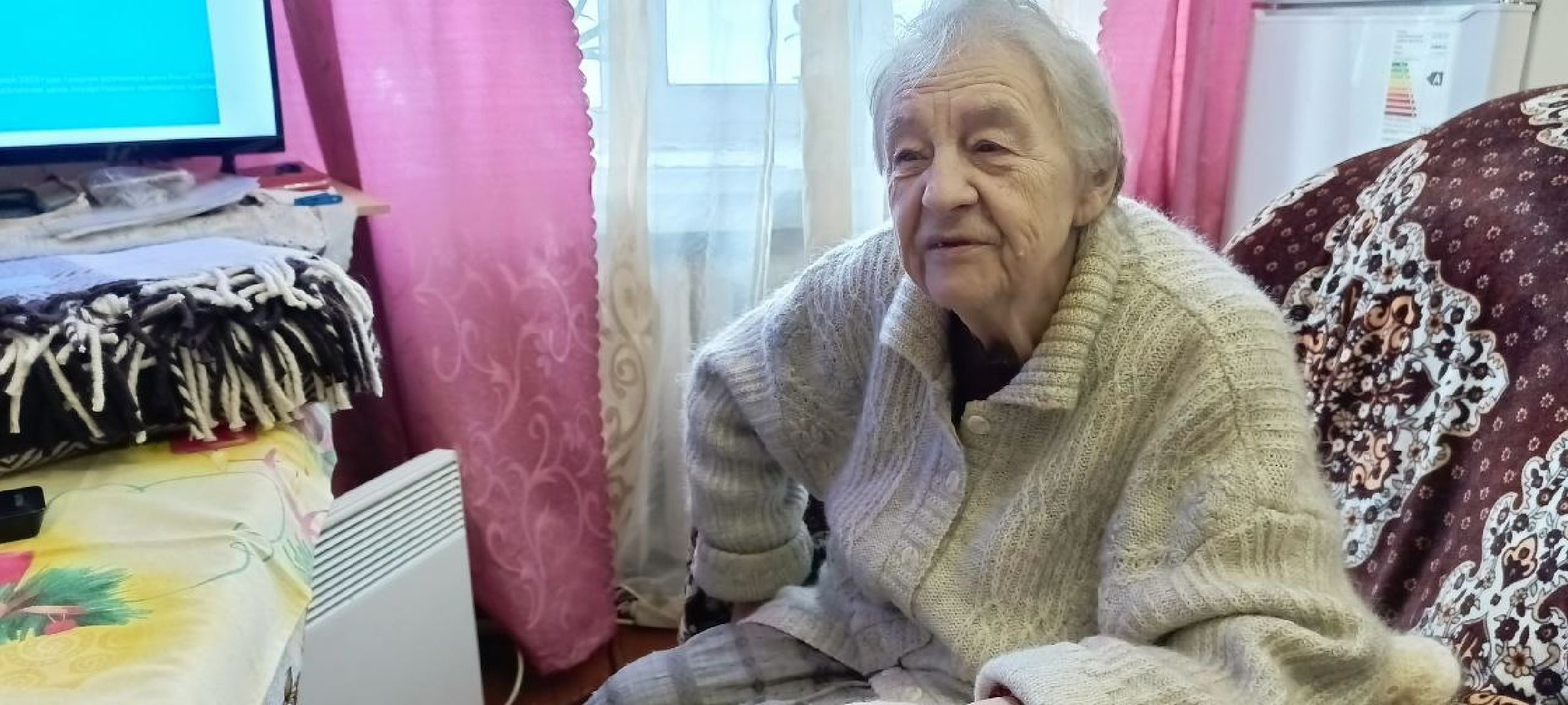 Дмитров, Яхрома, Поздравление ветерана,