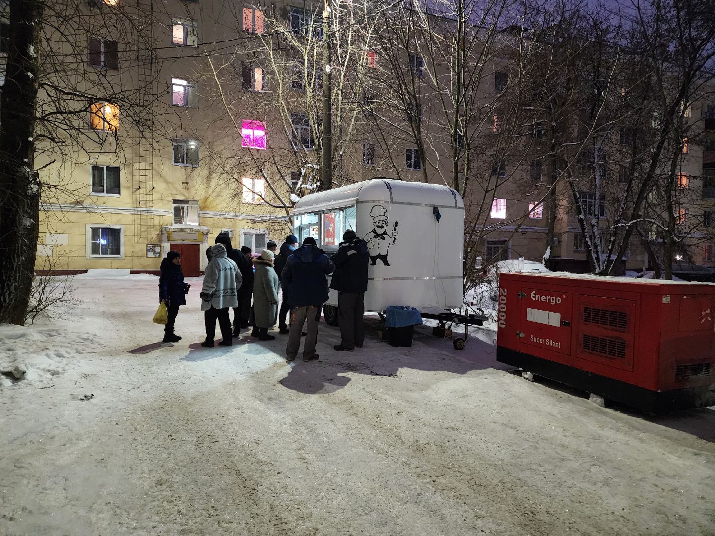 подольск, фудтрак, команда губернатора, отопление,