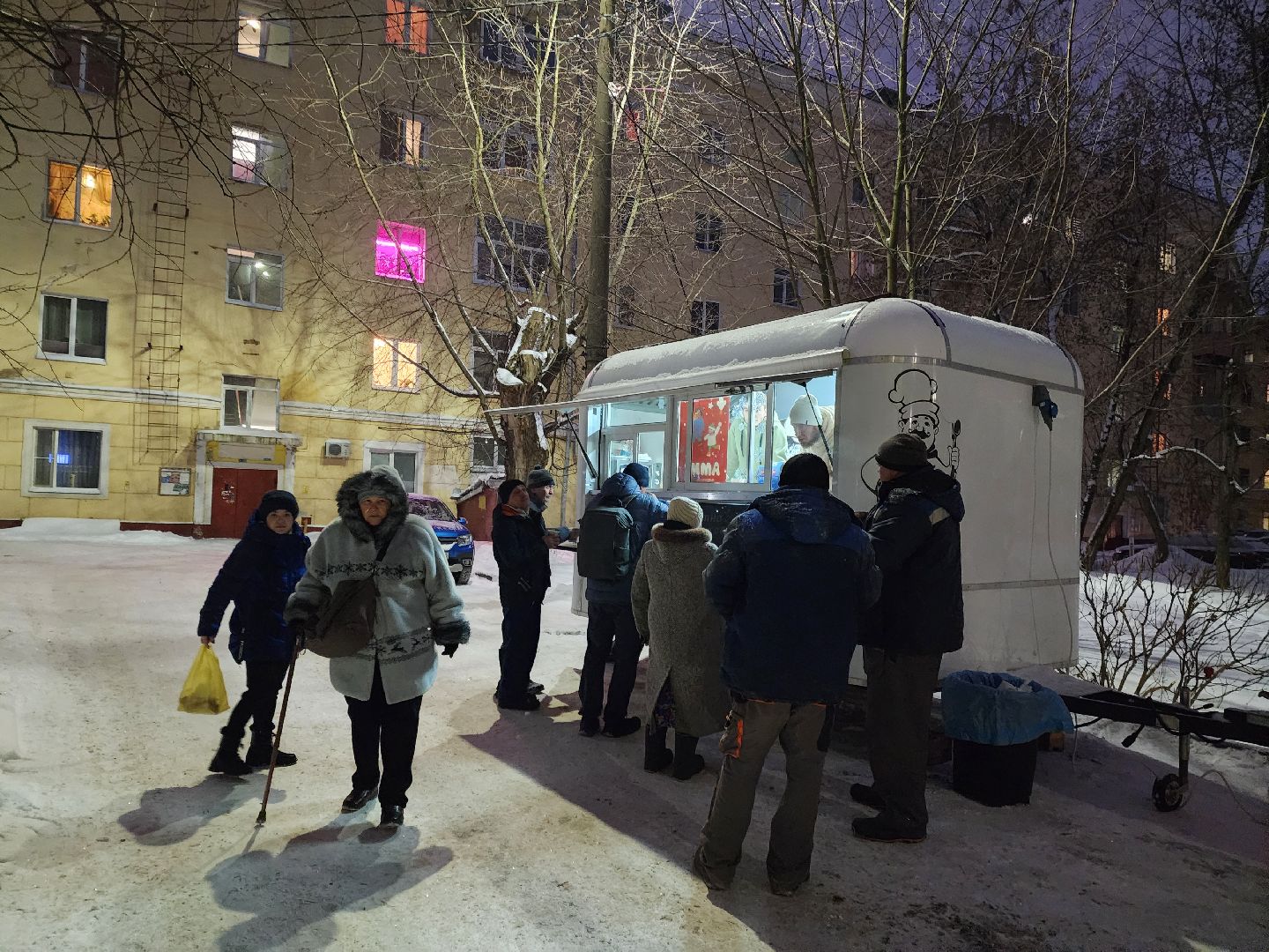 подольск, фудтрак, команда губернатора, отопление,