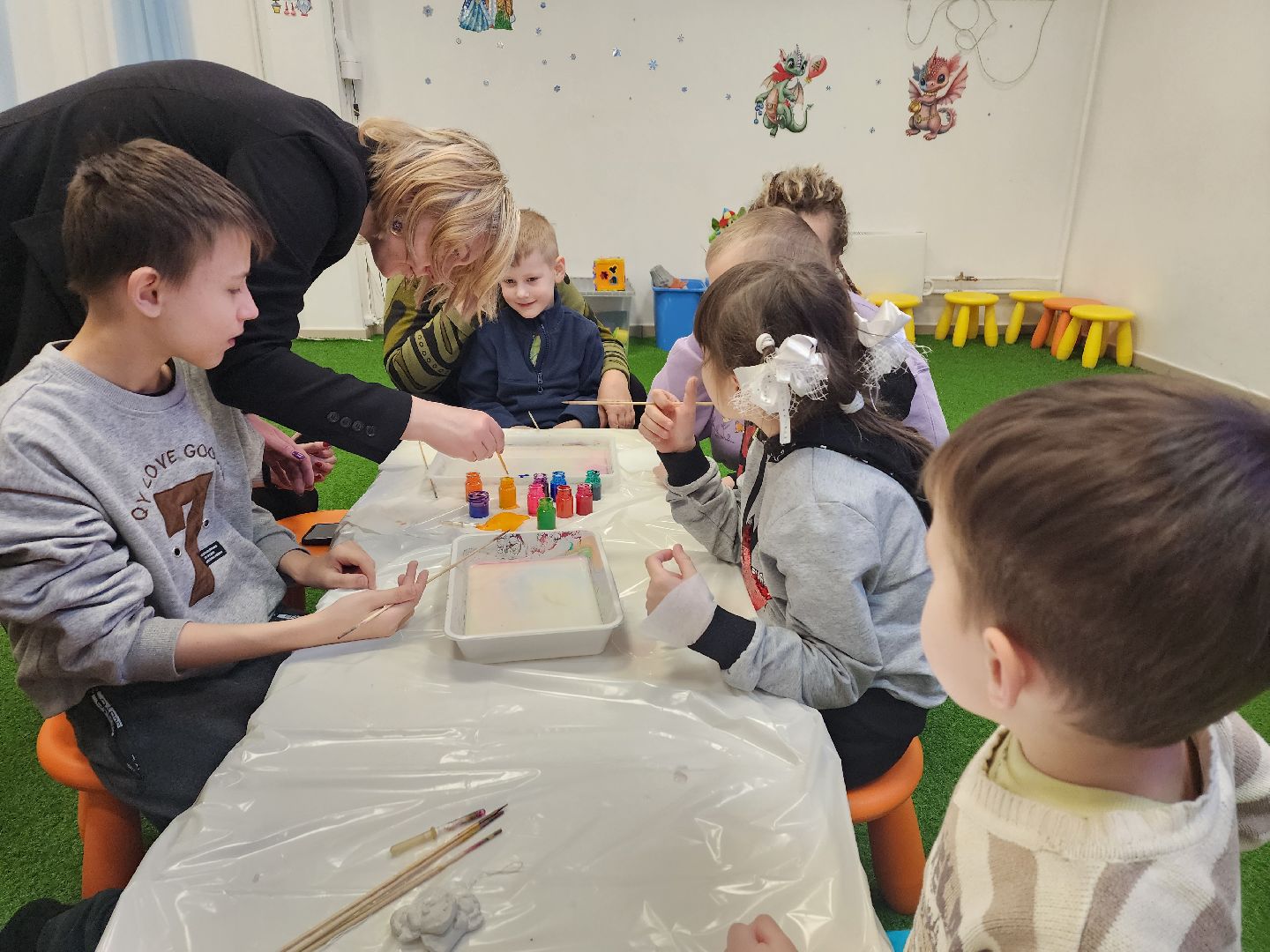 пушкино, мастер класс, дети, инвалиды, творческие занятия,