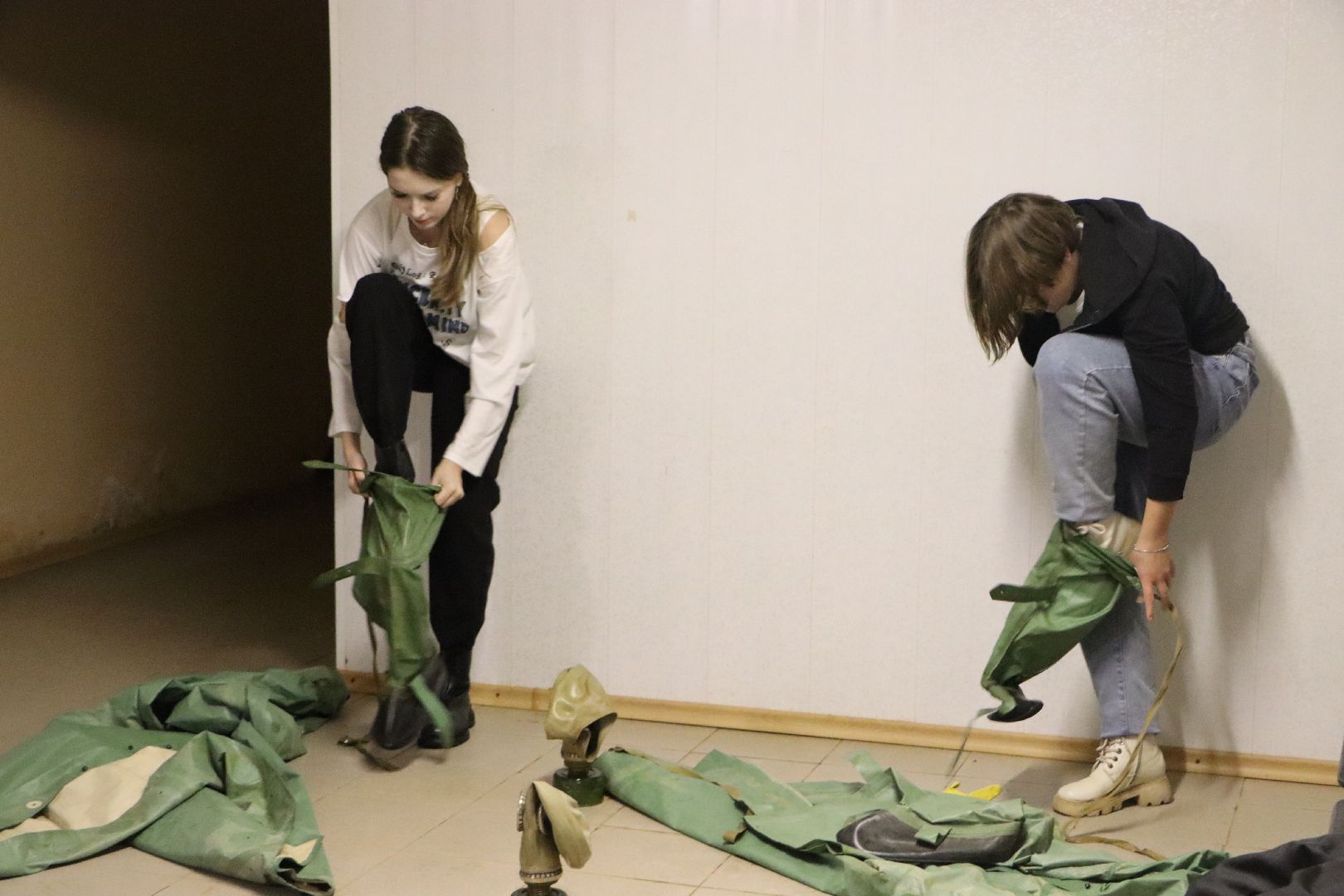 Серебряные Пруды, Клуб Патриот, военно-патриотическая игра, В белоснежных полях Подмосковья, юнармия,