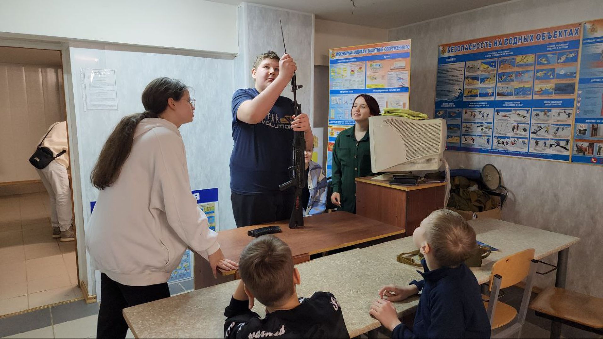 Серебряные Пруды, Клуб Патриот, военно-патриотическая игра, В белоснежных полях Подмосковья, юнармия,