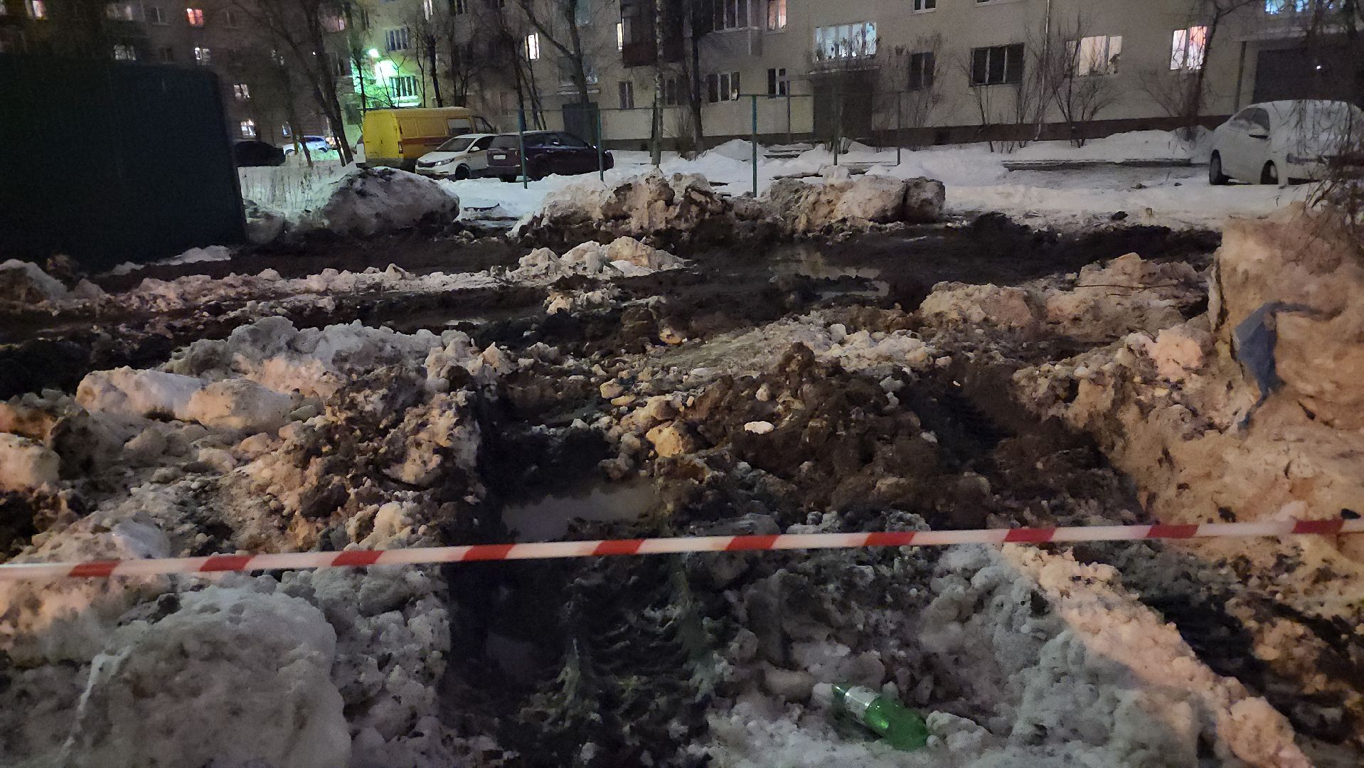 серпухов, ЖКХ, прорыв трубы, коммунальщики, водопровод,