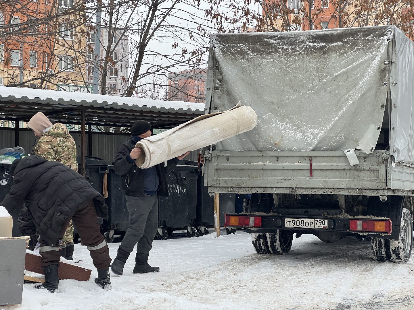 химки, вывоз мусора, контейнерная площадка, мусорка,