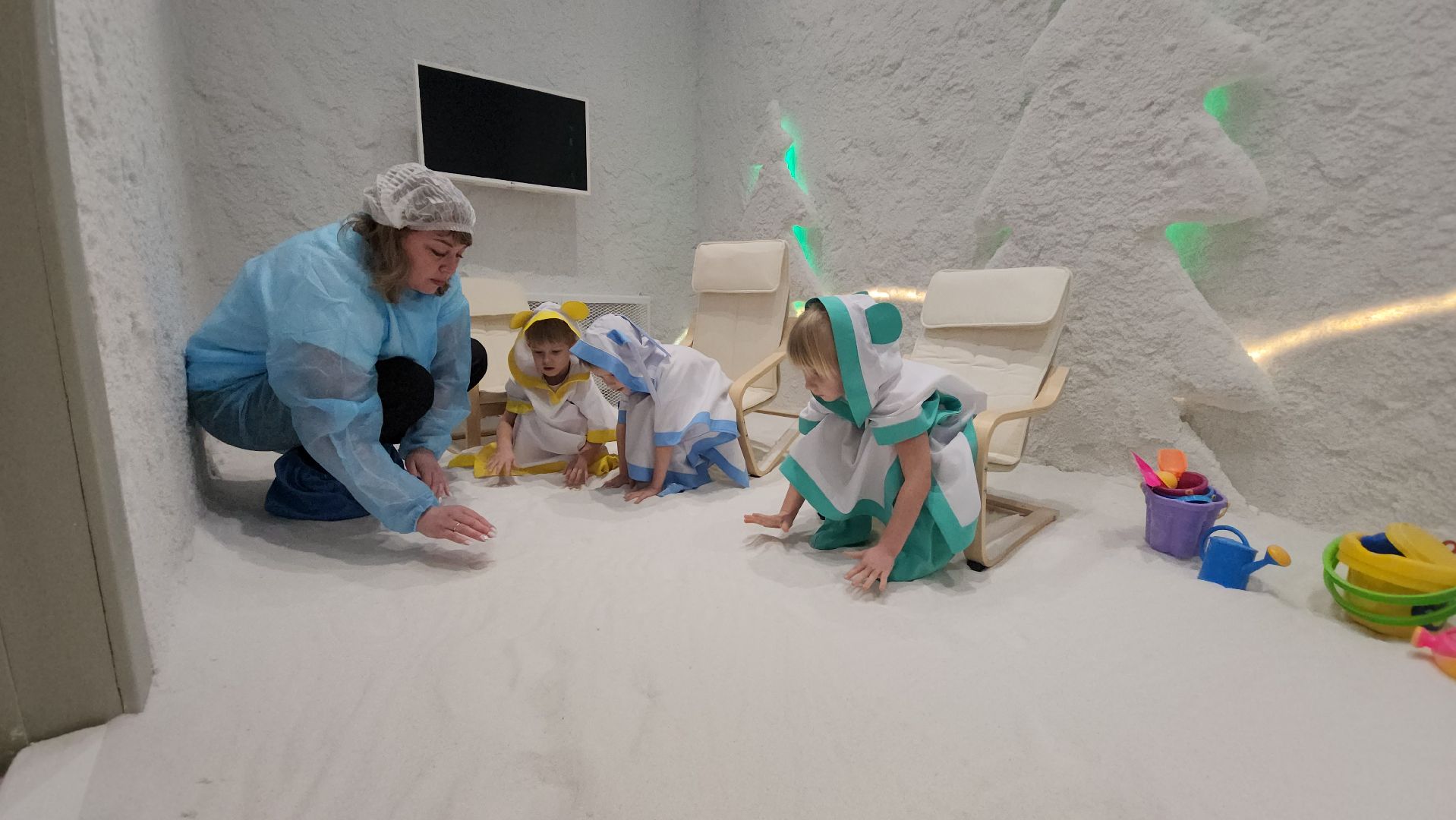 серпухов, детский сад семицветик, кислородный коктейль, соляная пещера, дети, профилактика гриппа,