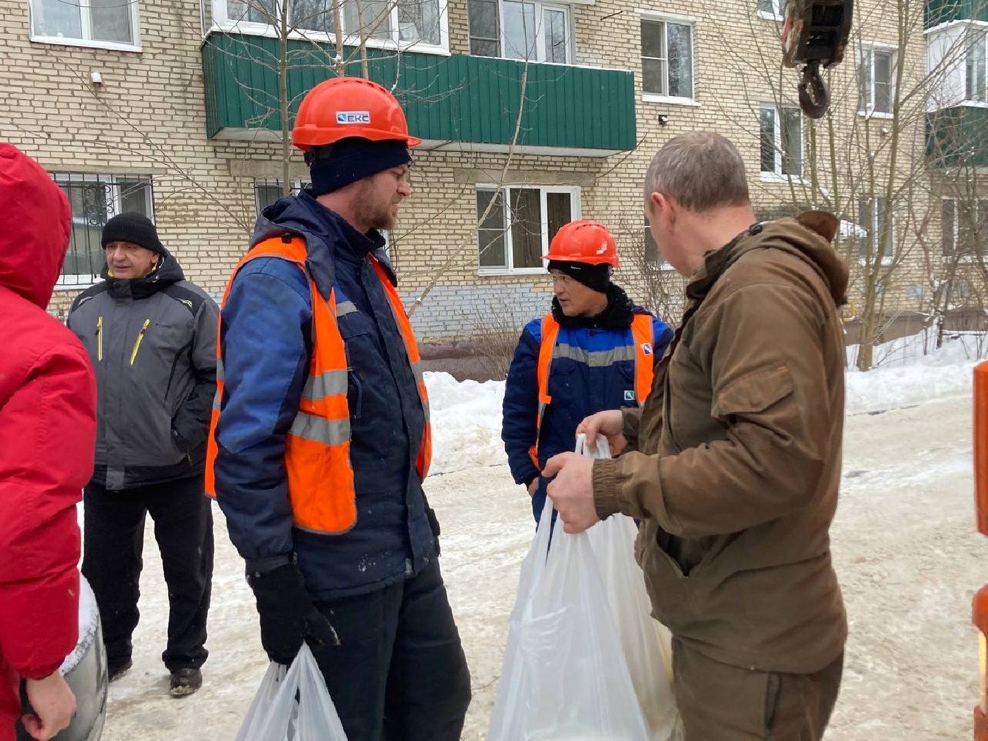 Солнечногорск, Газпром Теплоэнерго, благотворительность, авария, аварийная бригада,
