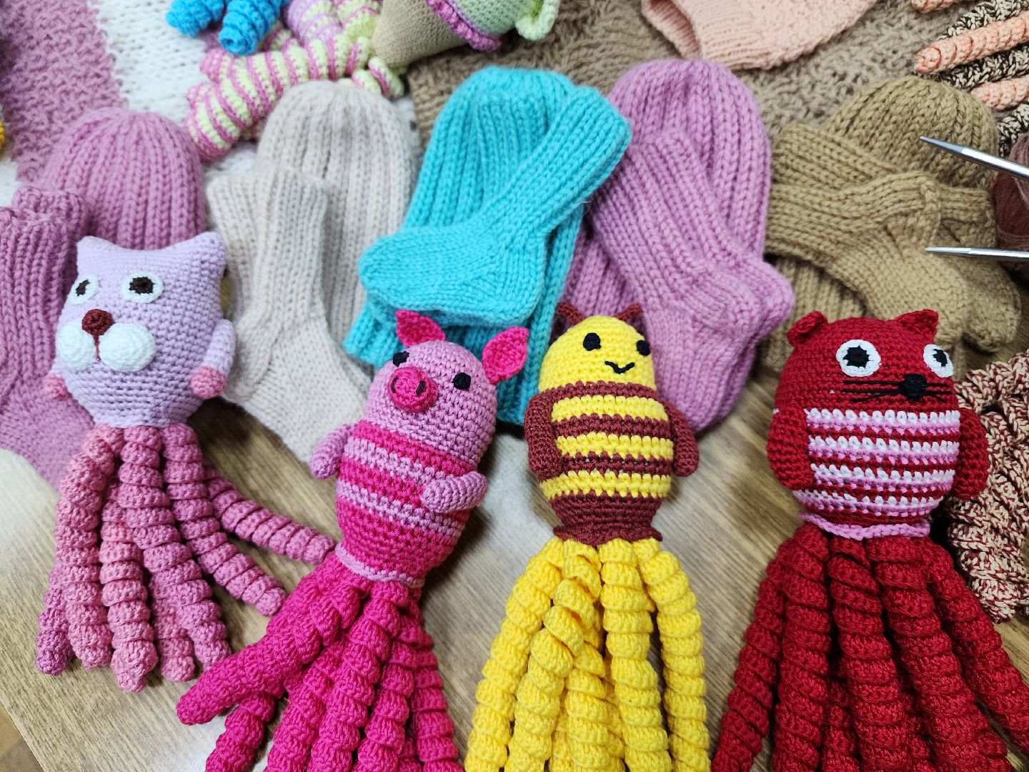 Вязание, Благотворительность, 28 петель, недоношенные дети, Дубна,