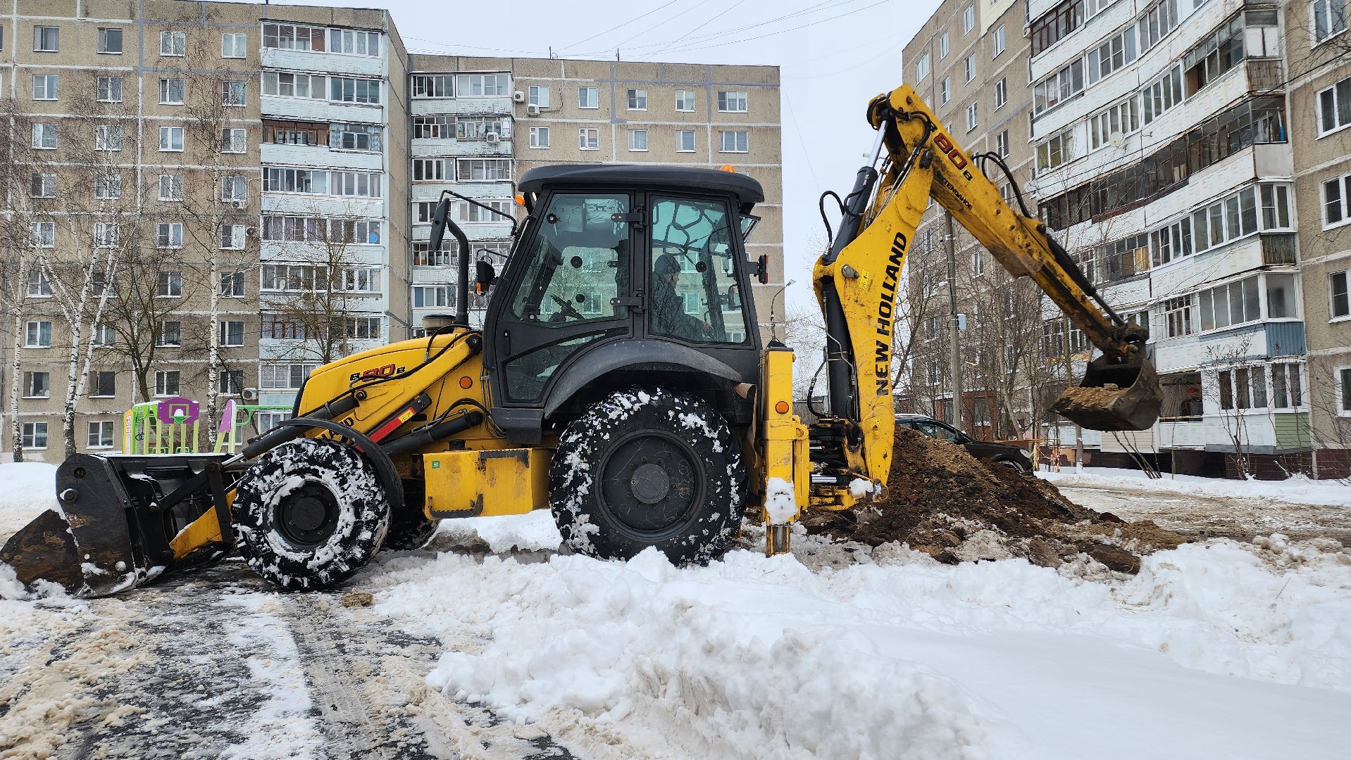 ЖКХ, отопление, авария, Егорьевск, Подмосковье, Московская область,