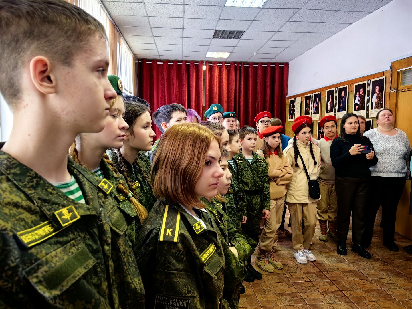 СВО, герои СВО, выставка портретов, награды, юнармия,