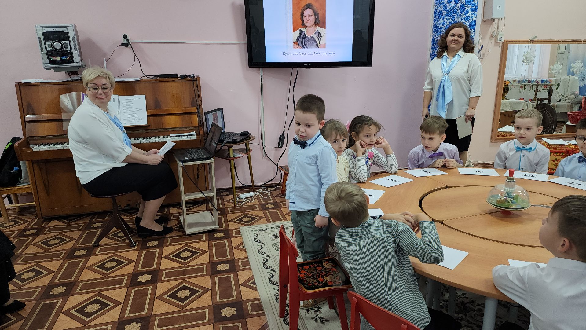 серпухов, детский сад матрешка, дети, игра, школа 2,