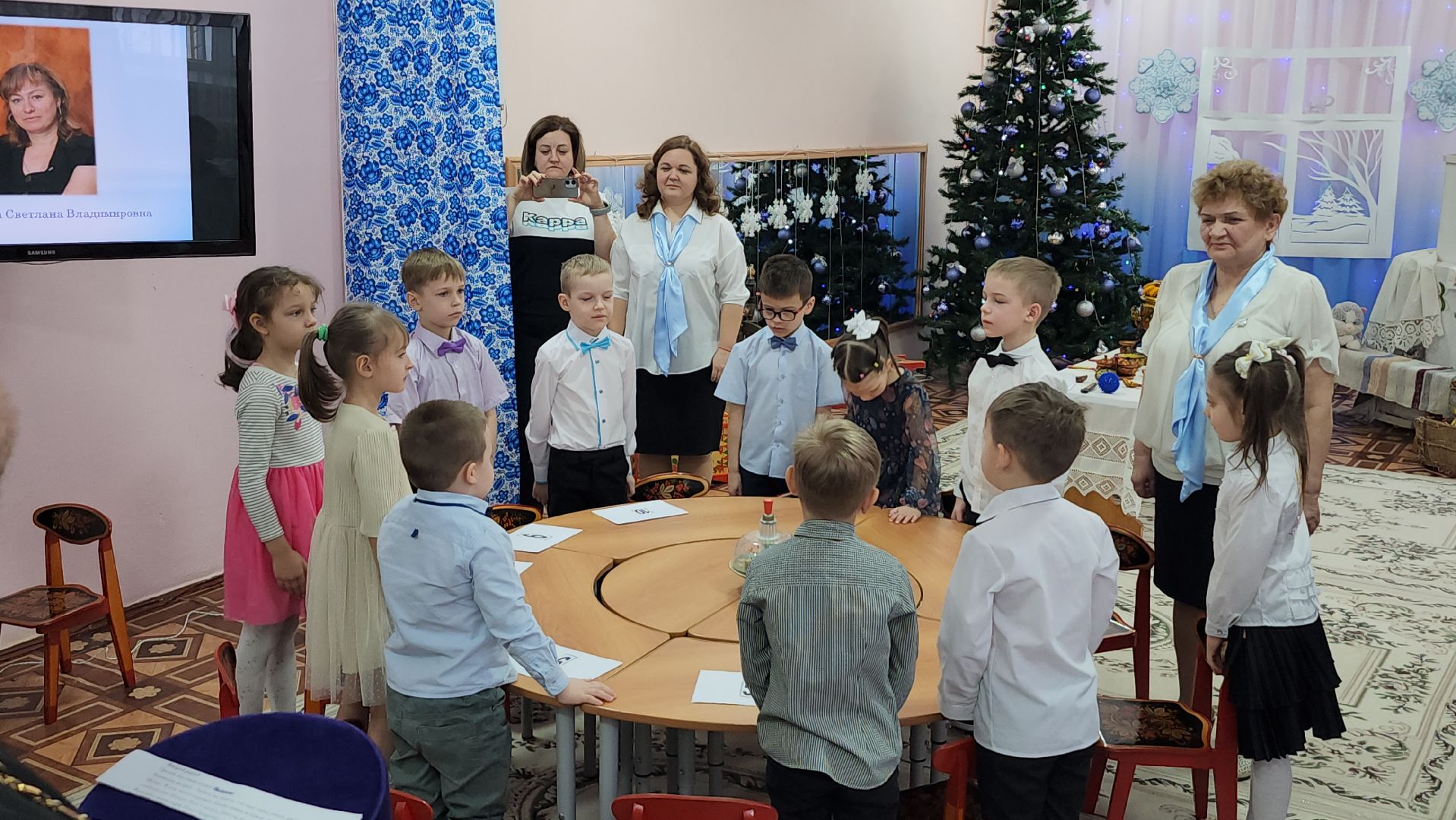 серпухов, детский сад матрешка, дети, игра, школа 2,