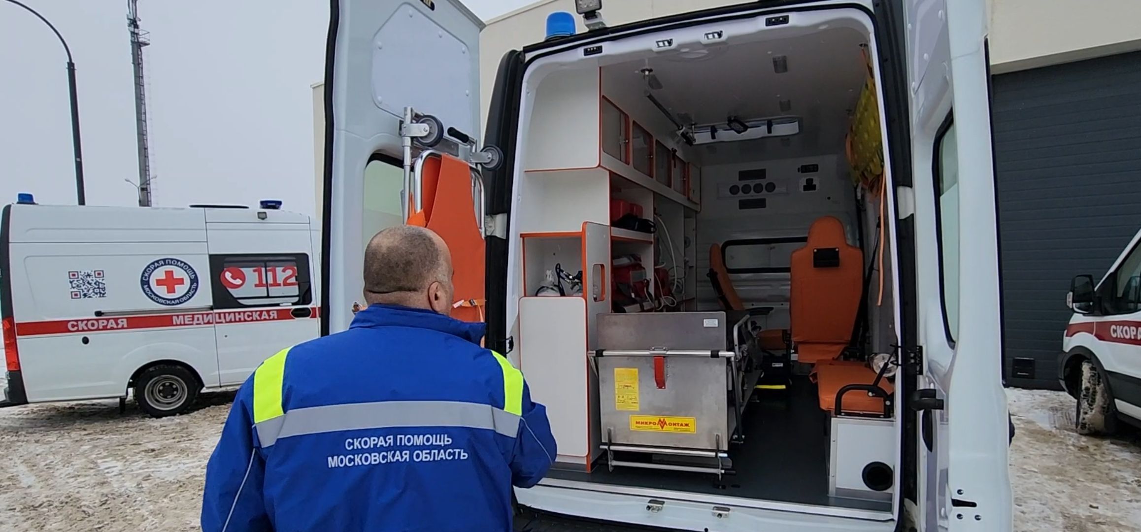 кашира, скорая помощь, новая машина, газель, обновление автопарка, пневматическая подвеска, ивл, дефибриллятор,