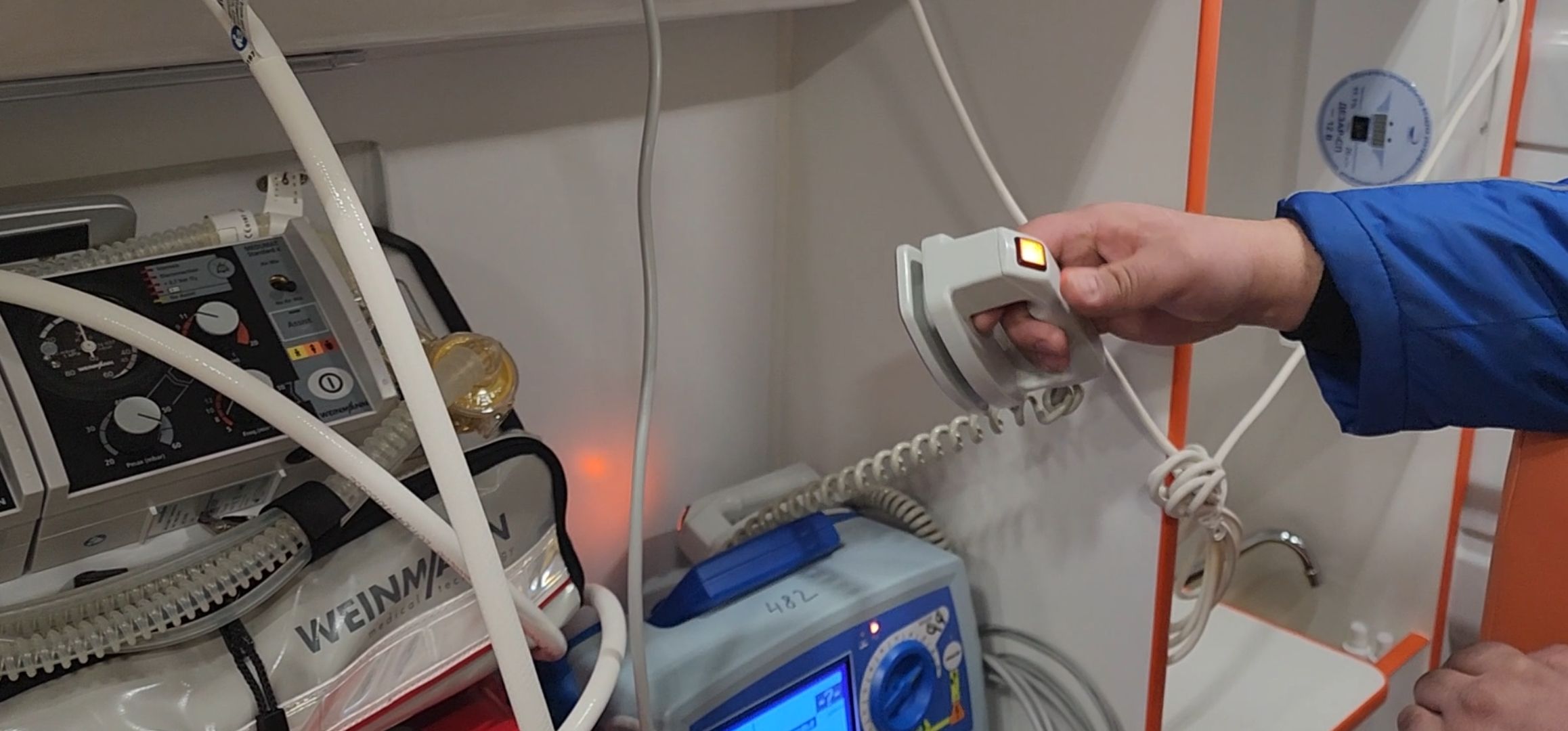 кашира, скорая помощь, новая машина, газель, обновление автопарка, пневматическая подвеска, ивл, дефибриллятор,