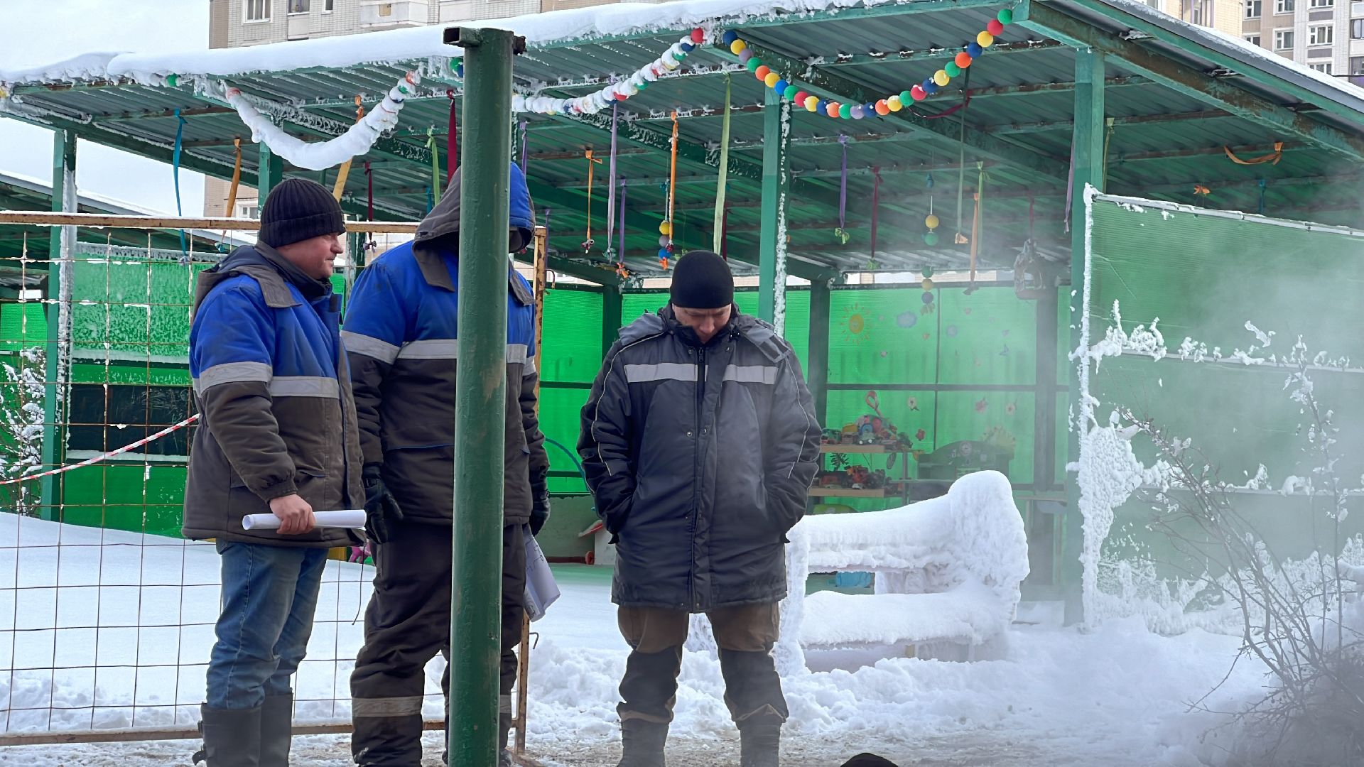 химки, жкх, ремонт теплотрассы, отопление, горячая вода,