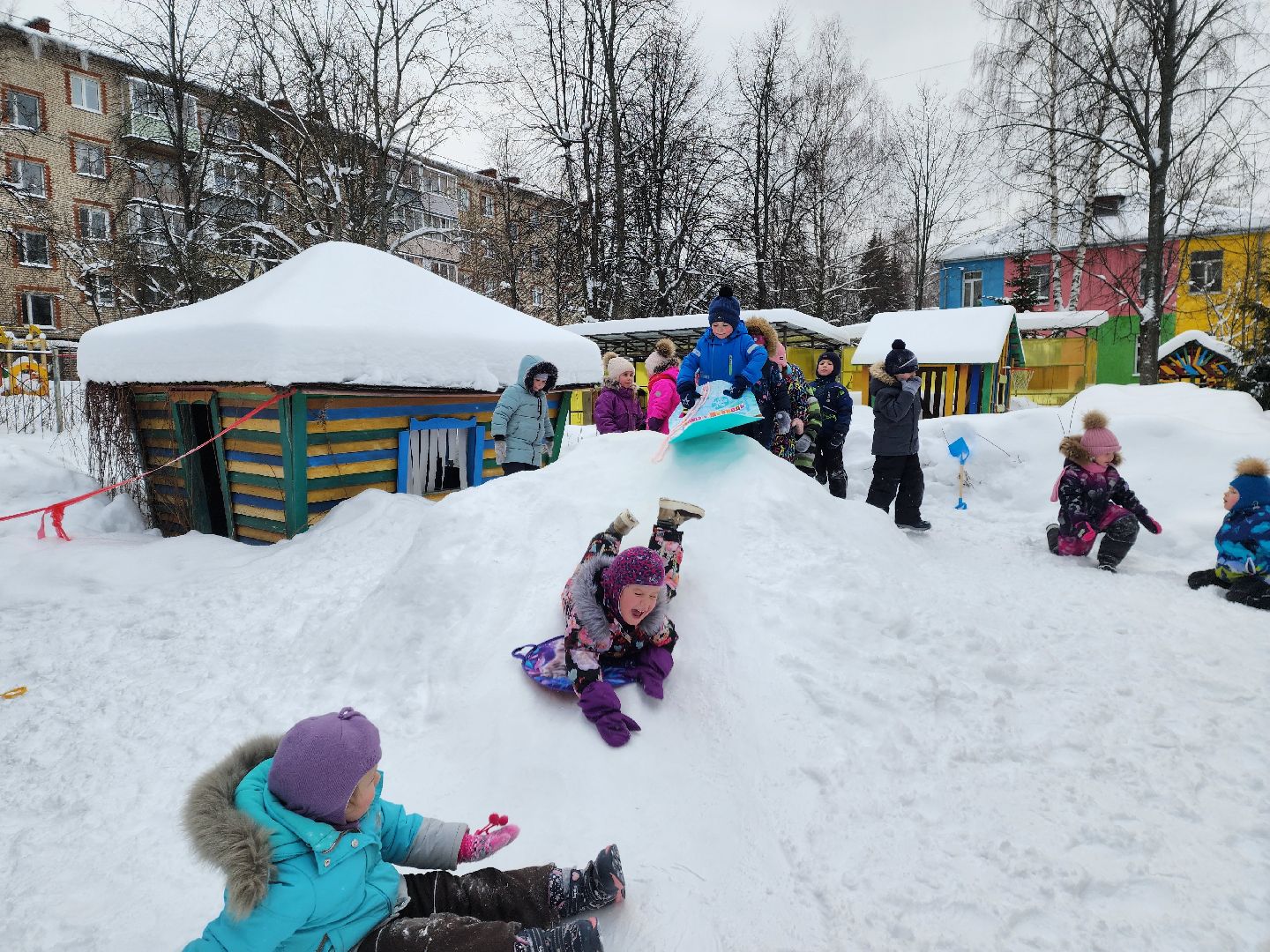 красноармейск, г.о. пушкинский, зимние прогулки, дошкольное образование,